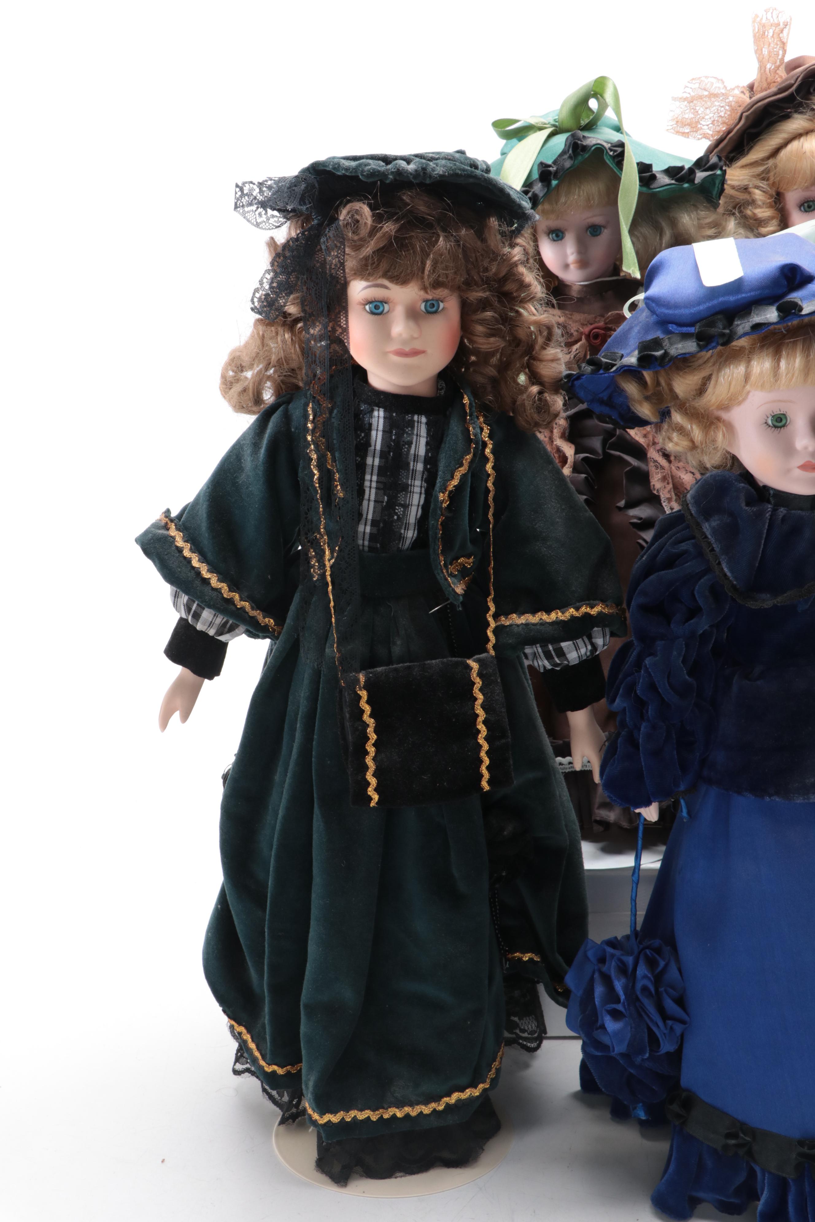 Heritage and Other Bisque Artist Dolls