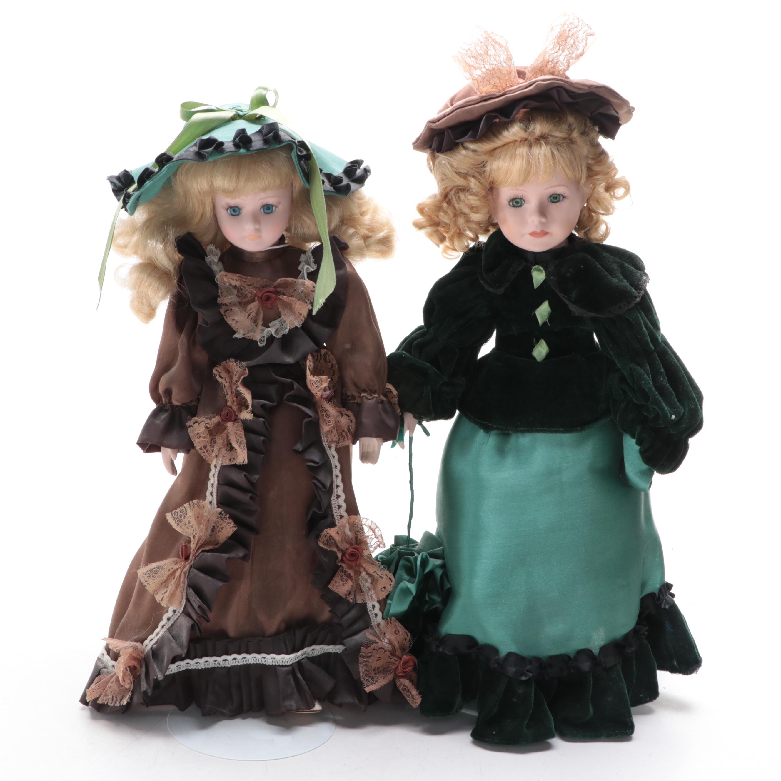 Heritage and Other Bisque Artist Dolls