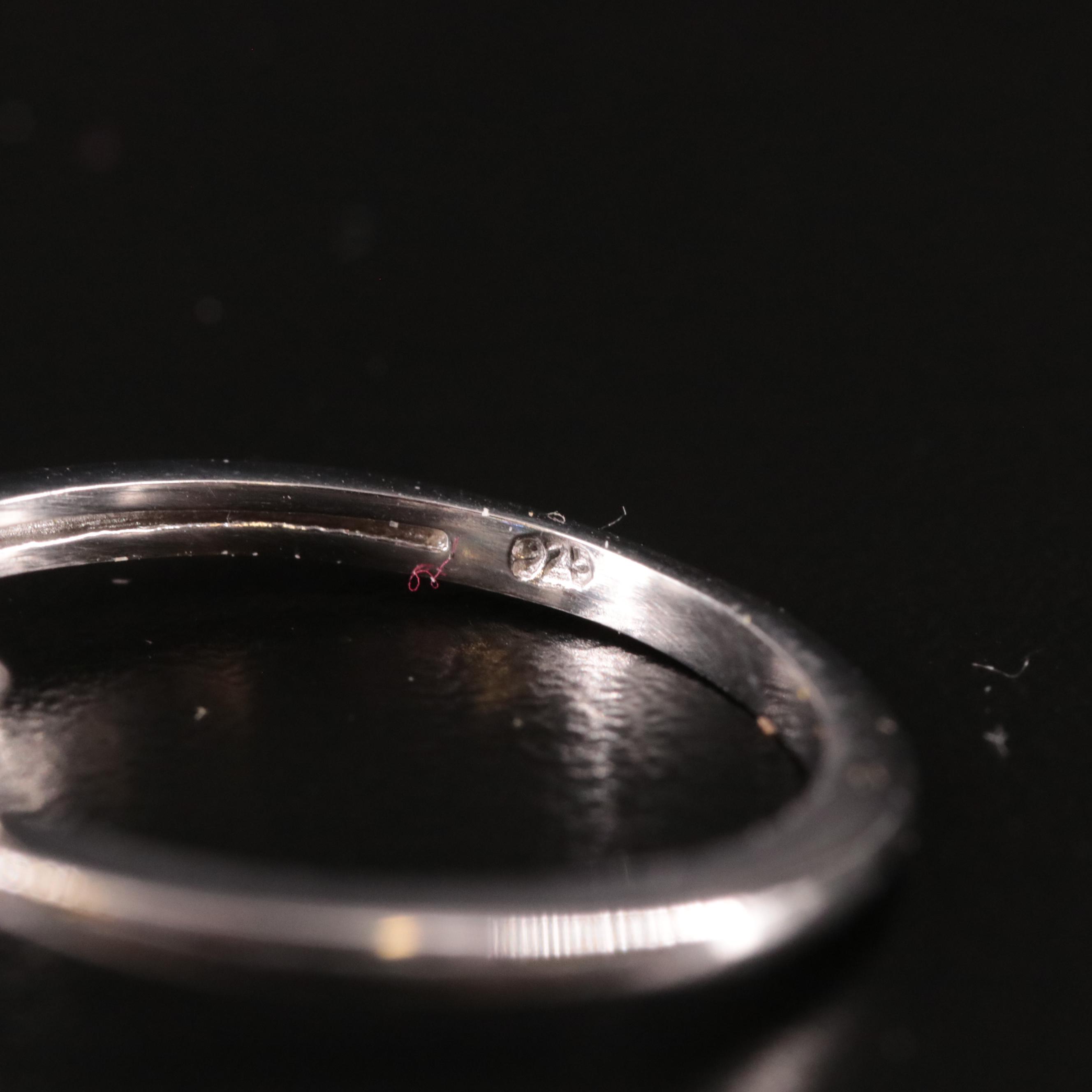 Sterling Blue Topaz Solitaire Ring