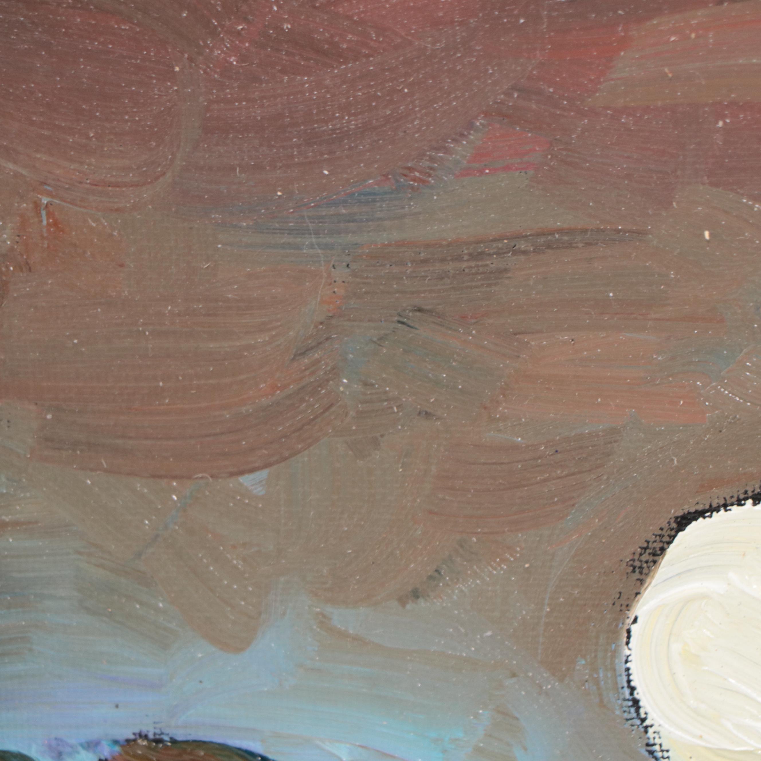 William Hawkins Nocturne Landscape Oil Painting, 2023