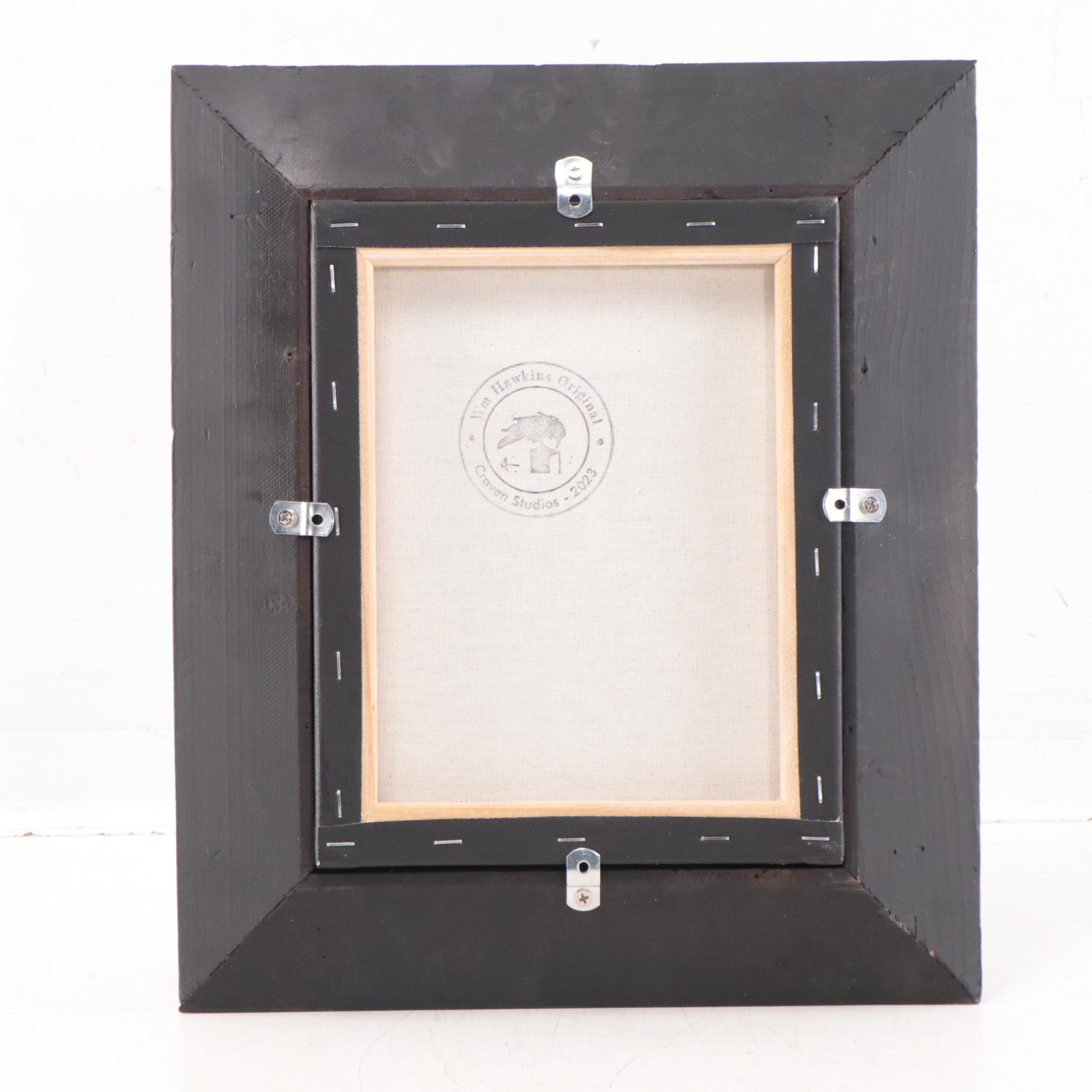 William Hawkins Nocturne Landscape Oil Painting, 2023