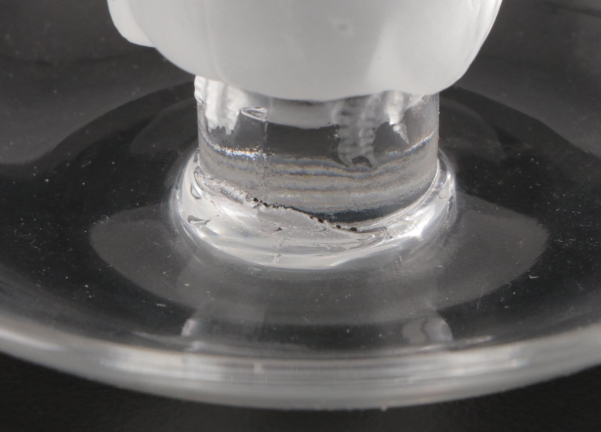 Lalique "Cygne" and Other Lalique Crystal Pin Trays