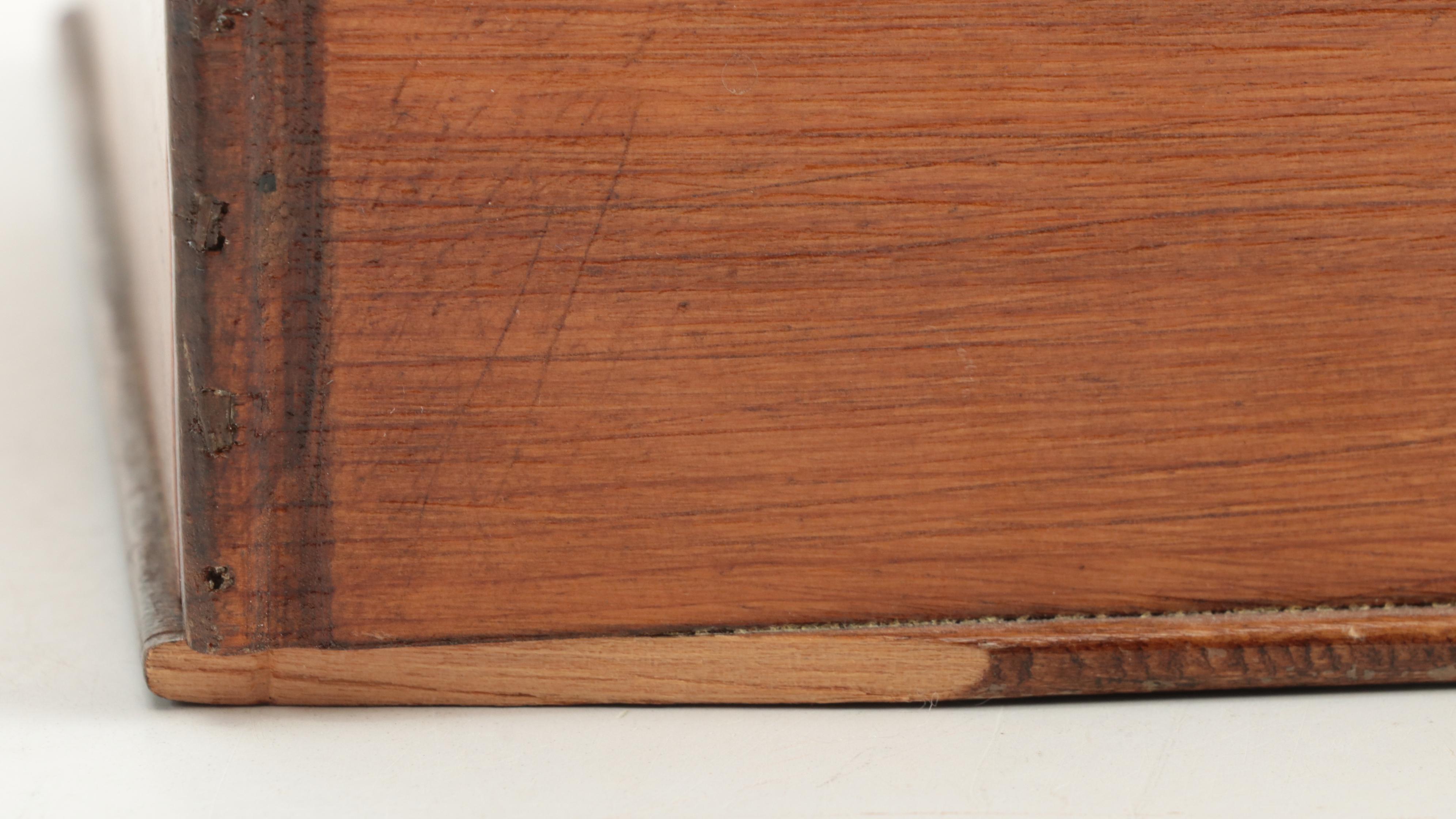 Walnut Sewing Box, Late 19th/Early 20th Century