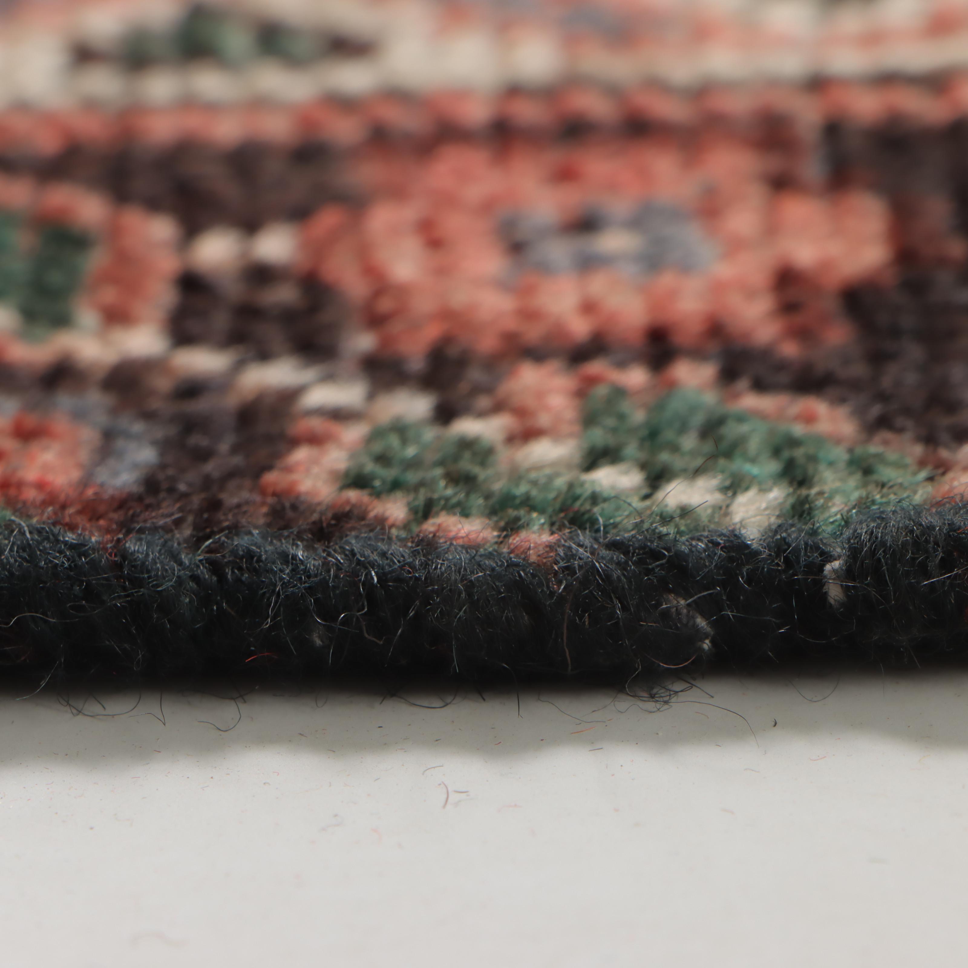 3'4 x 9'11 Hand-Knotted Persian Hamadan Carpet Runner Long Rug