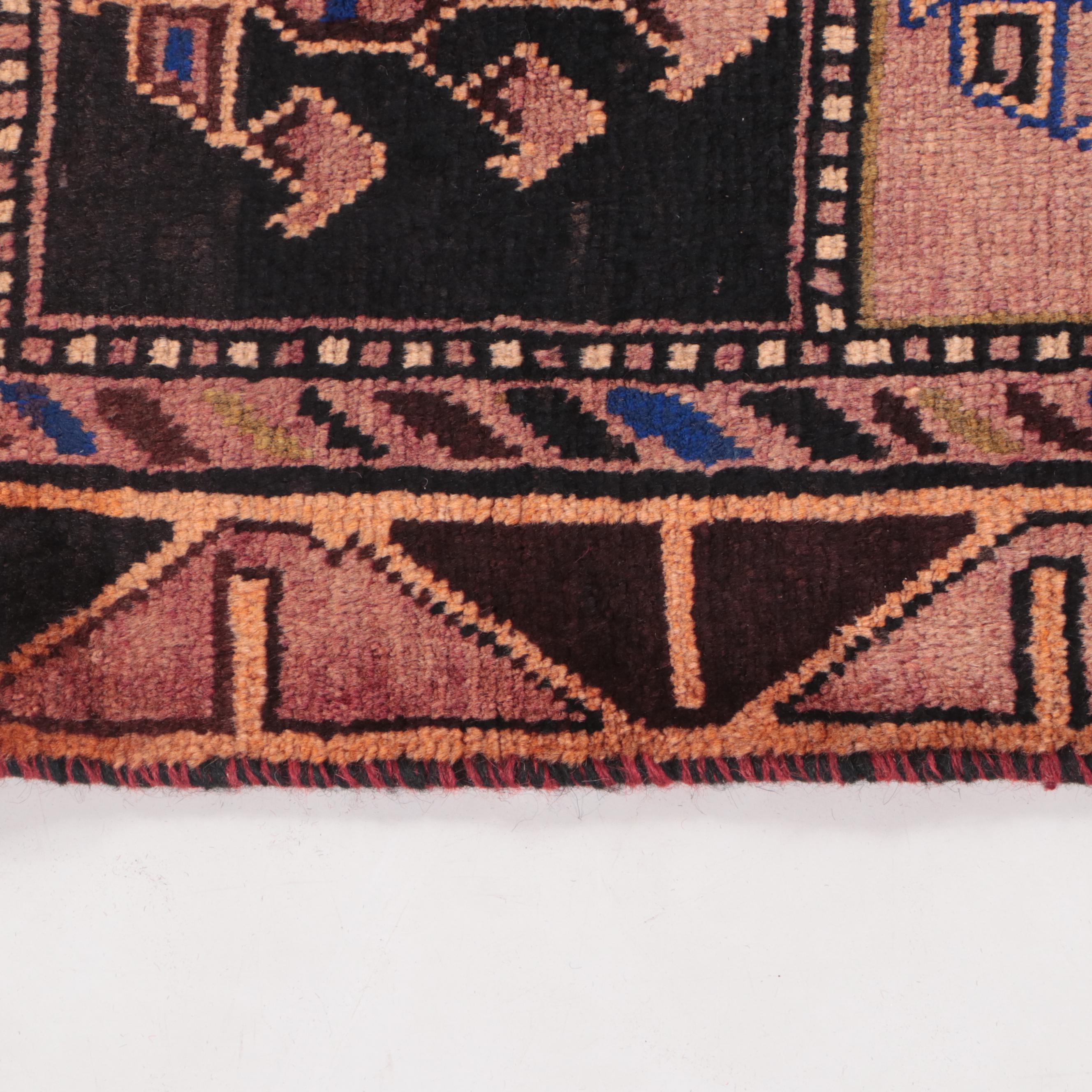 4'7 x 9'3 Hand-Knotted Northwest Persian Tribal Area Rug