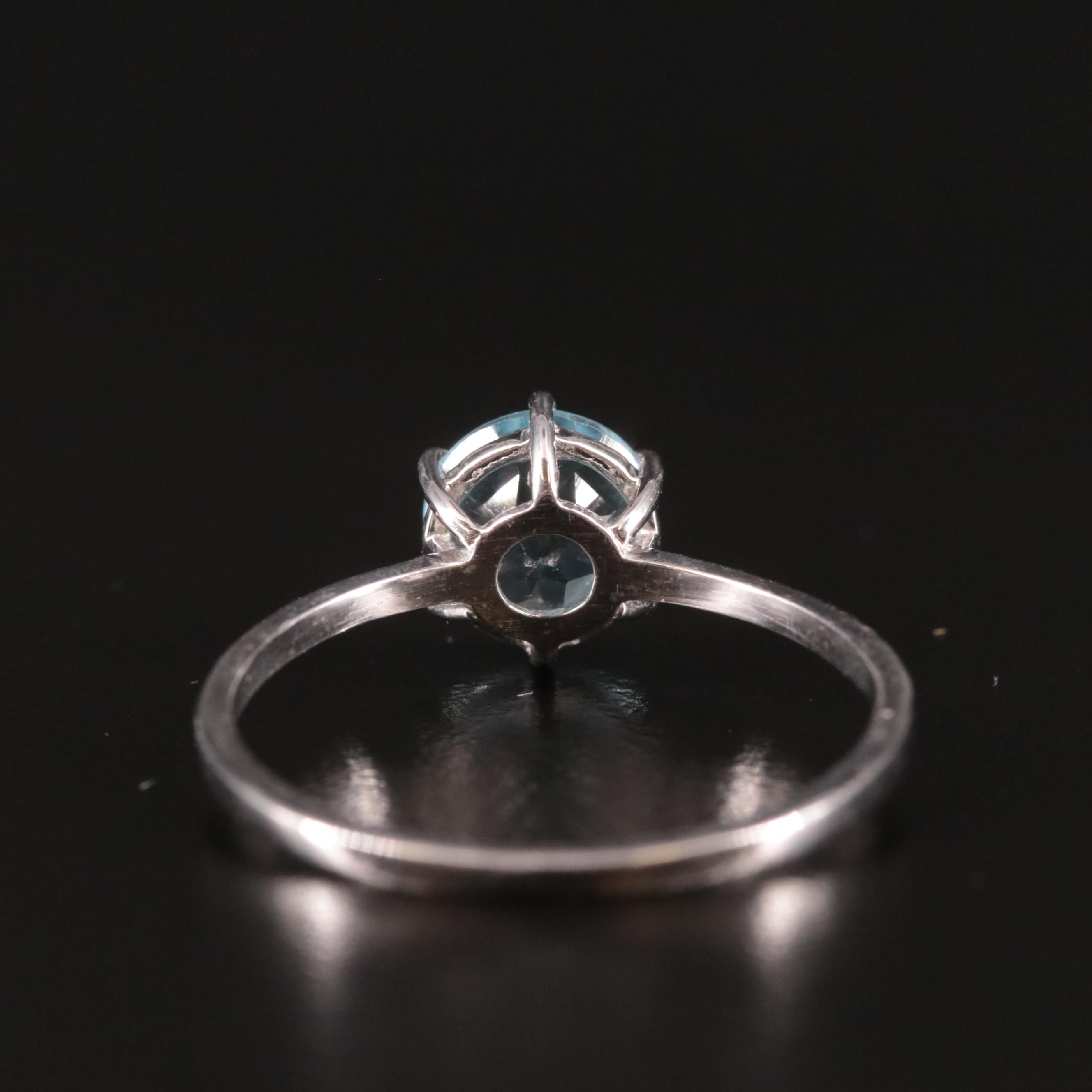 Sterling Blue Topaz Ring