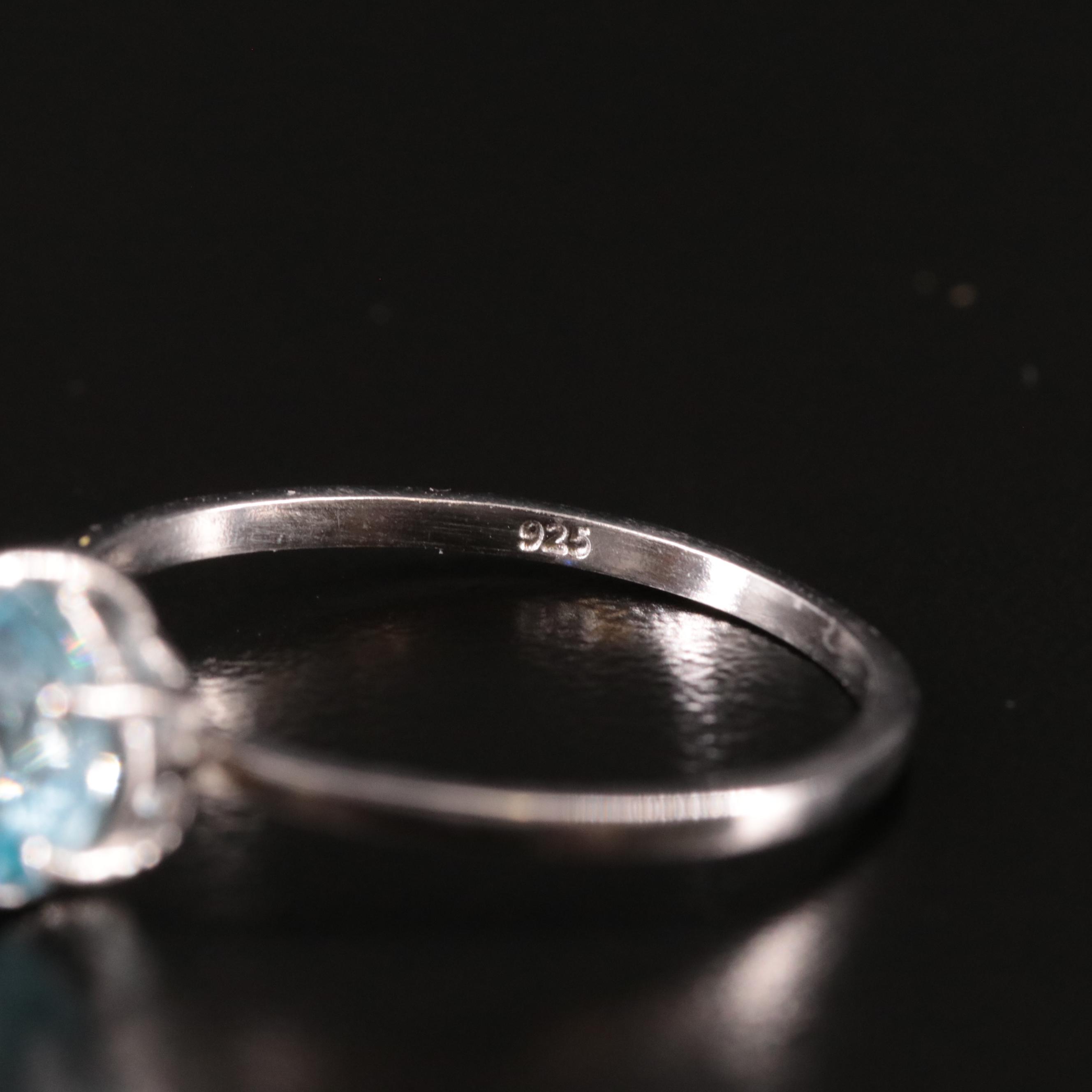 Sterling Blue Topaz Ring