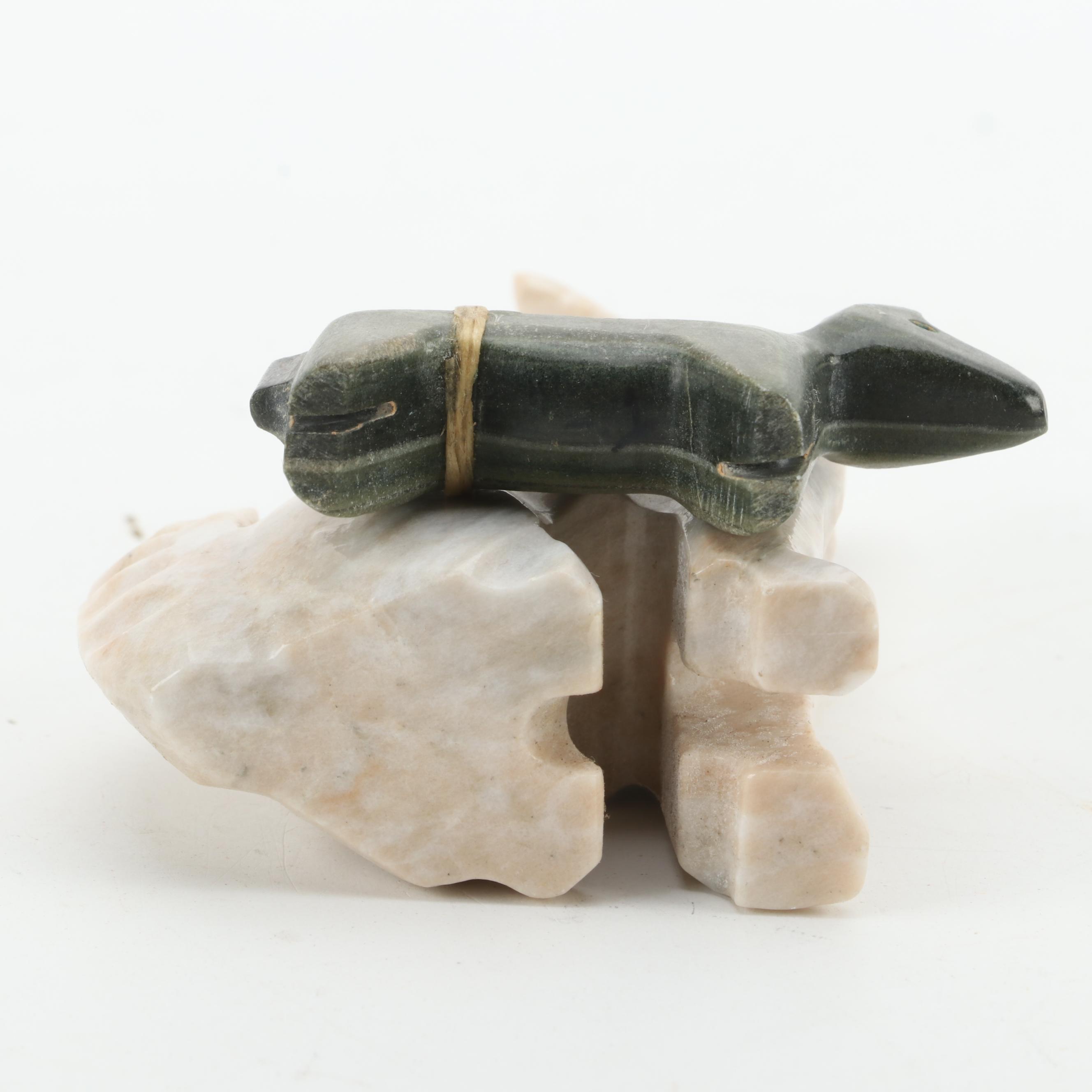 Zuni and Others Hand-Carved Fetish Soapstone, Jasper, Picasso Stone and More