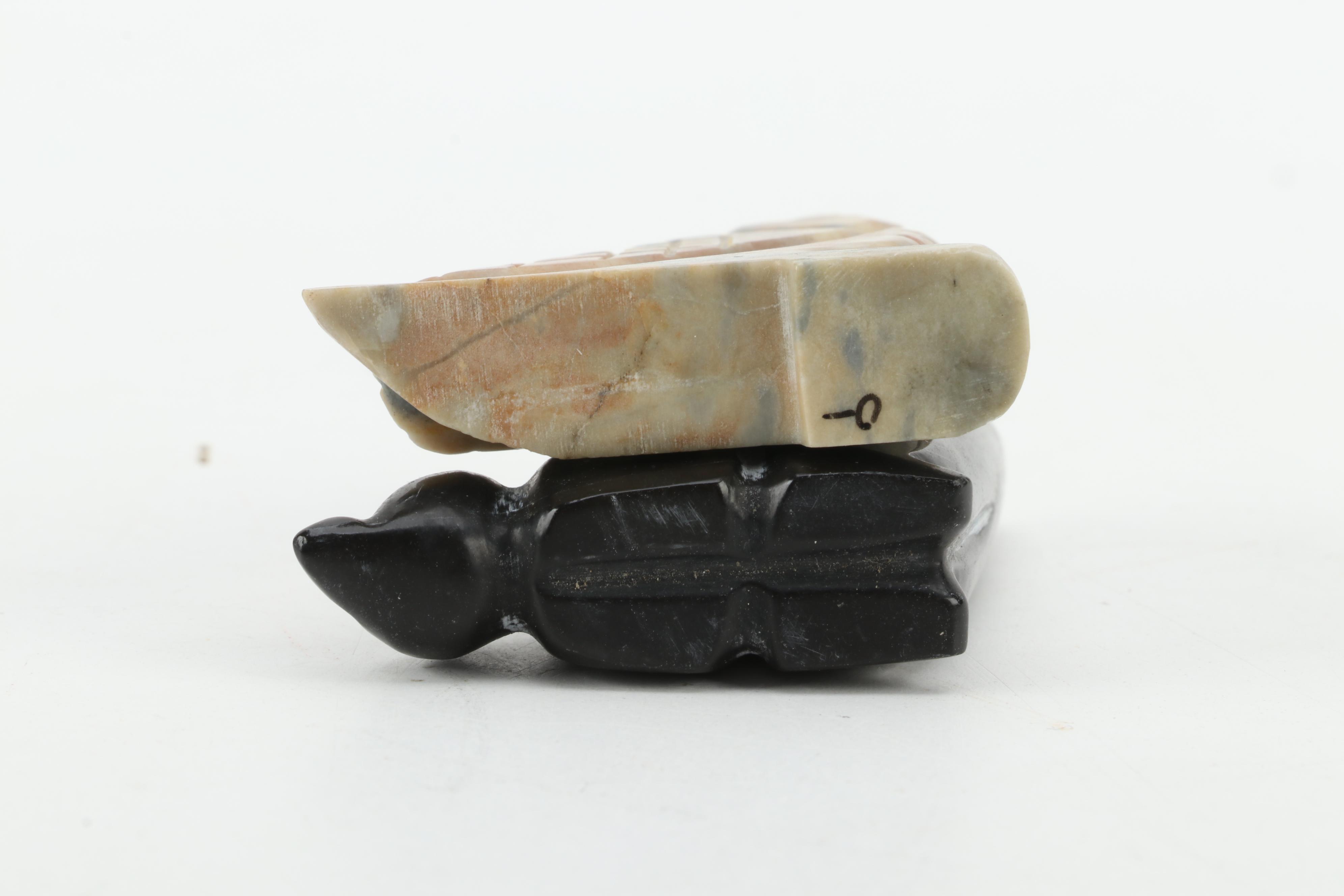 Zuni and Others Hand-Carved Fetish Soapstone, Jasper, Picasso Stone and More