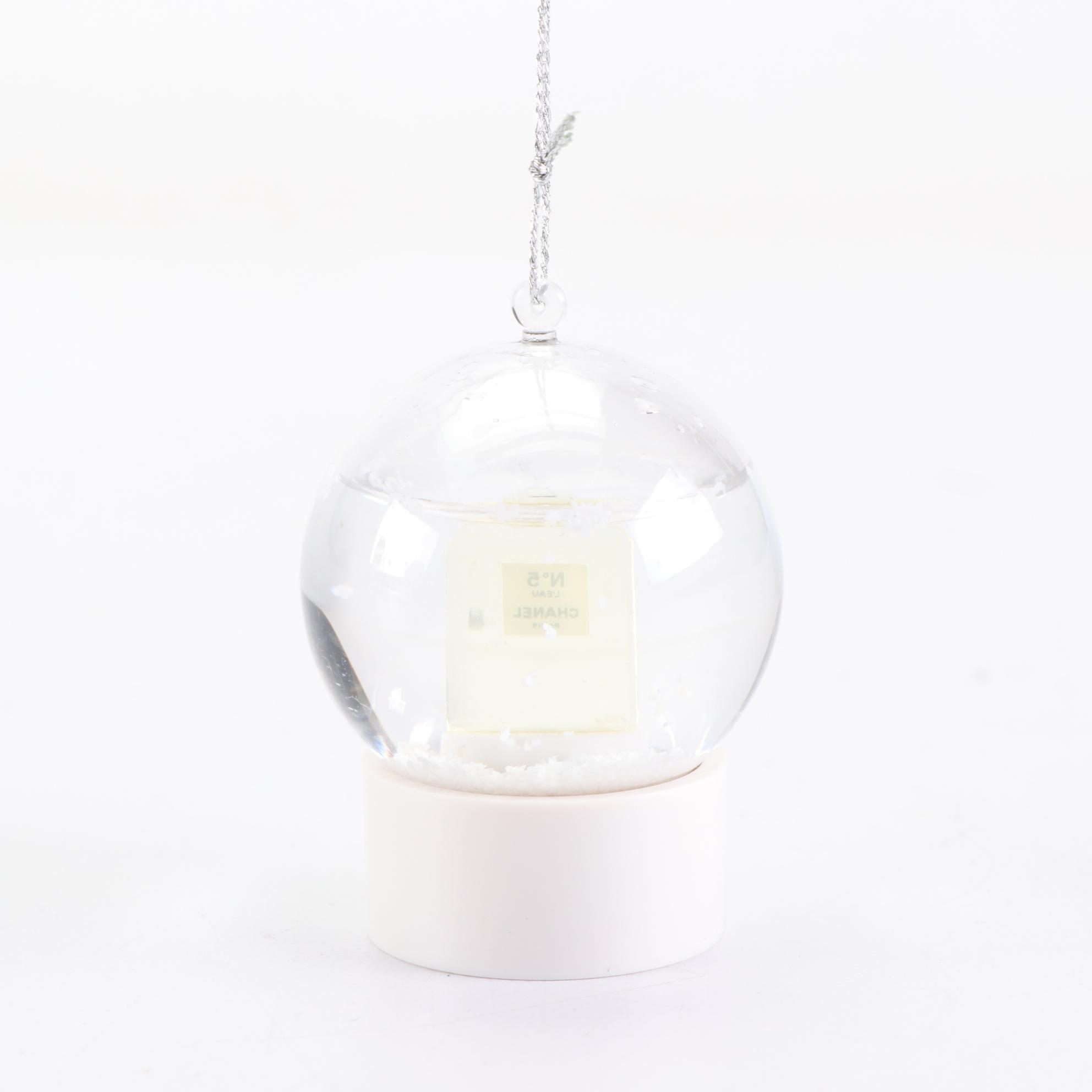 Chanel Miniature Snow Globe Ornament