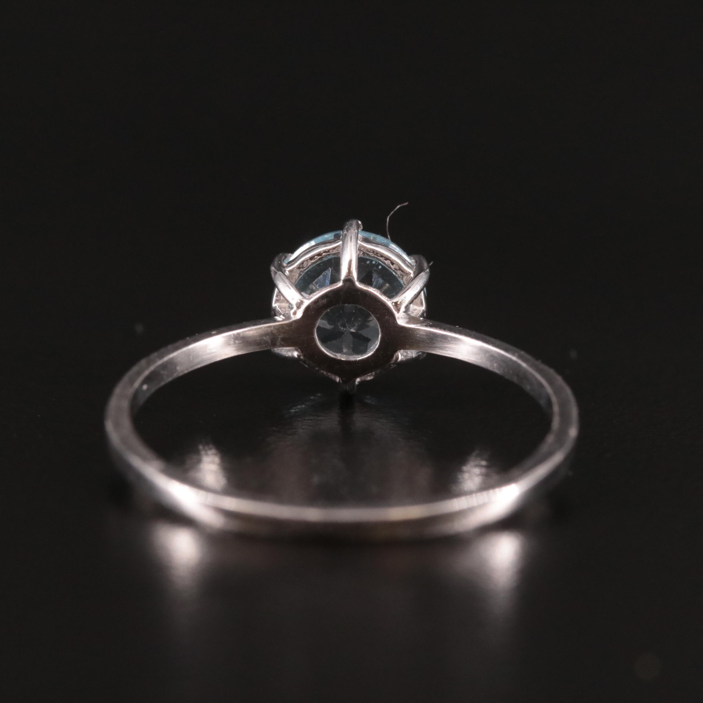 Sterling Blue Topaz Ring