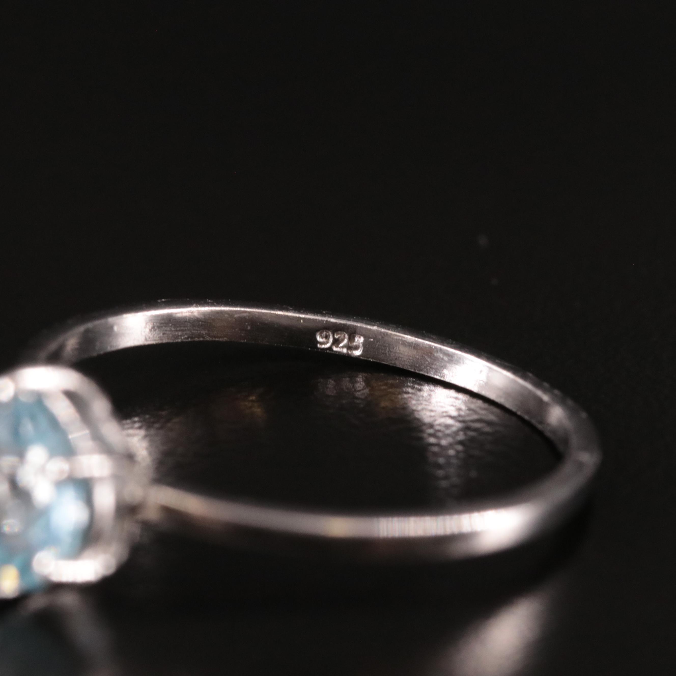 Sterling Blue Topaz Ring