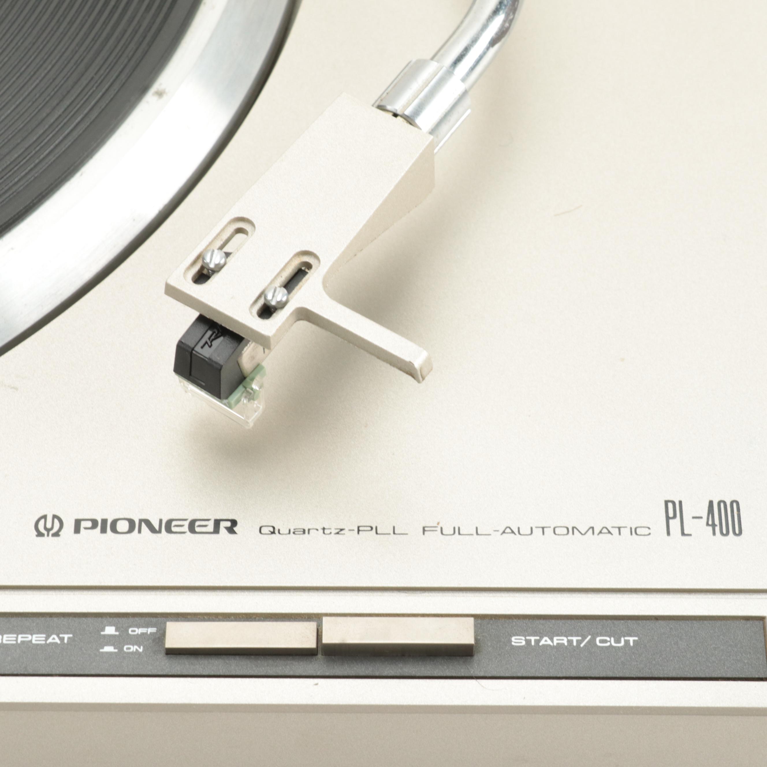 Pioneer Direct Drive PL-400 Turntable, Late 20th Century