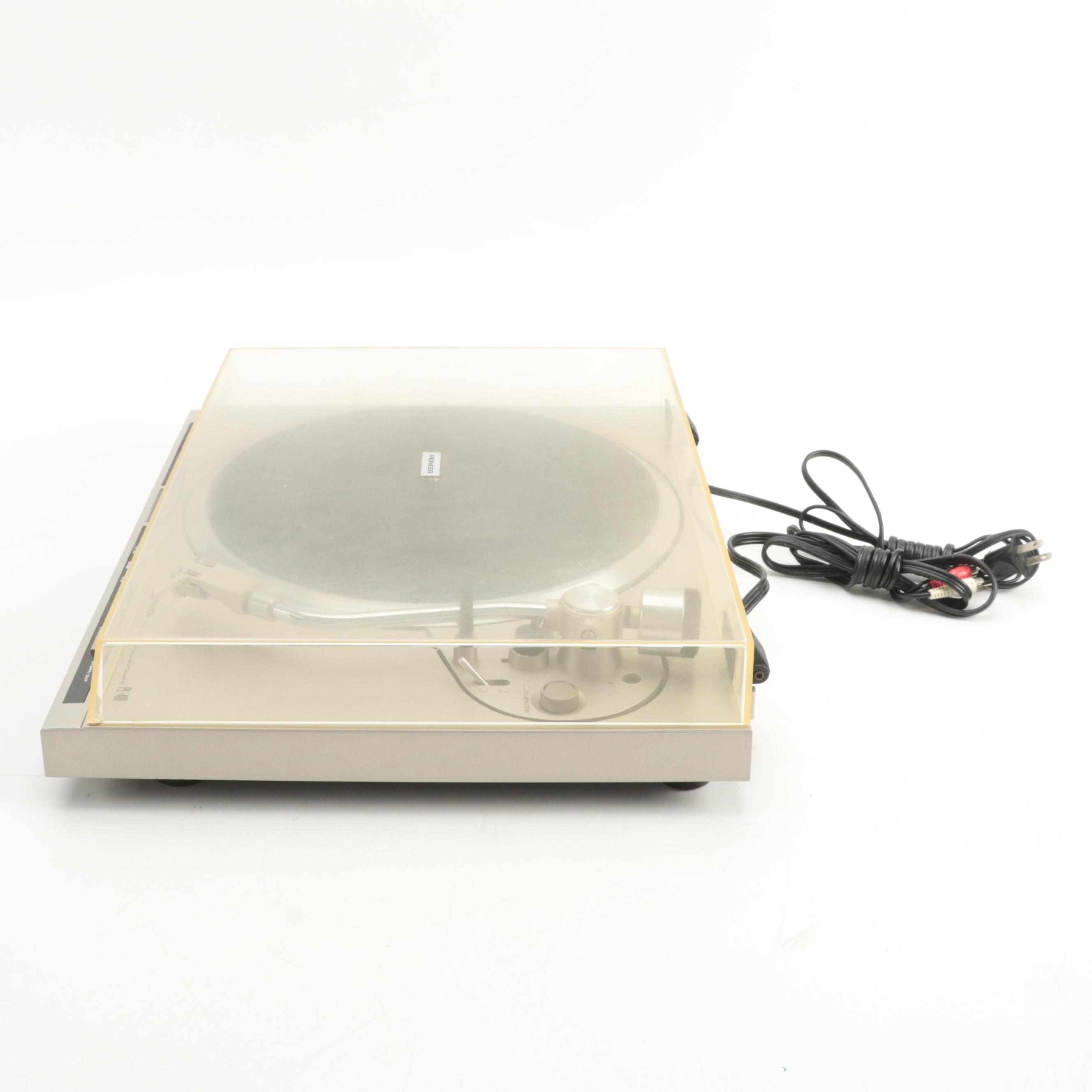 Pioneer Direct Drive PL-400 Turntable, Late 20th Century