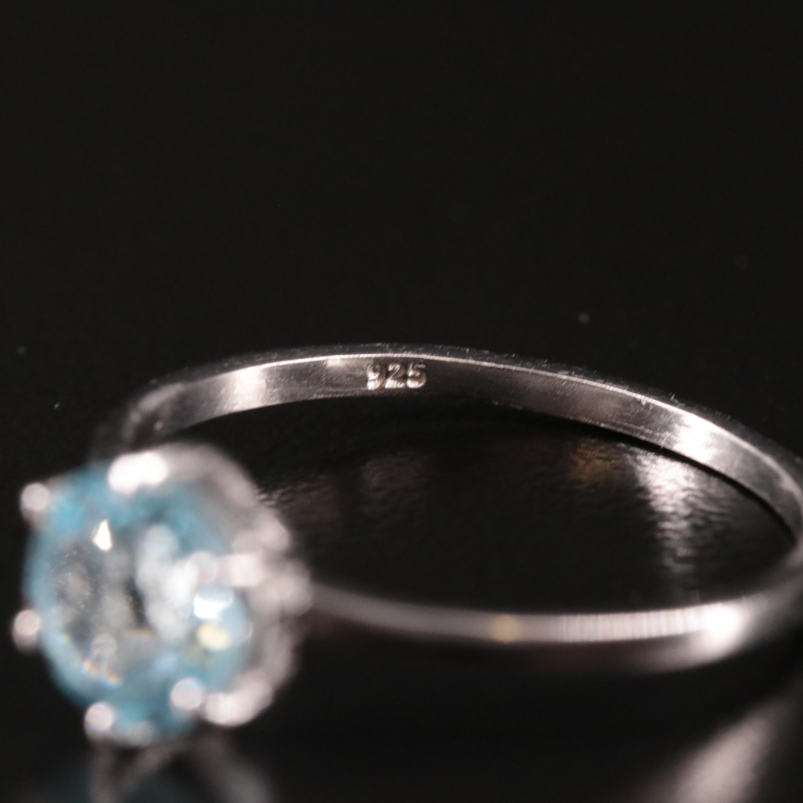 Sterling Blue Topaz Ring