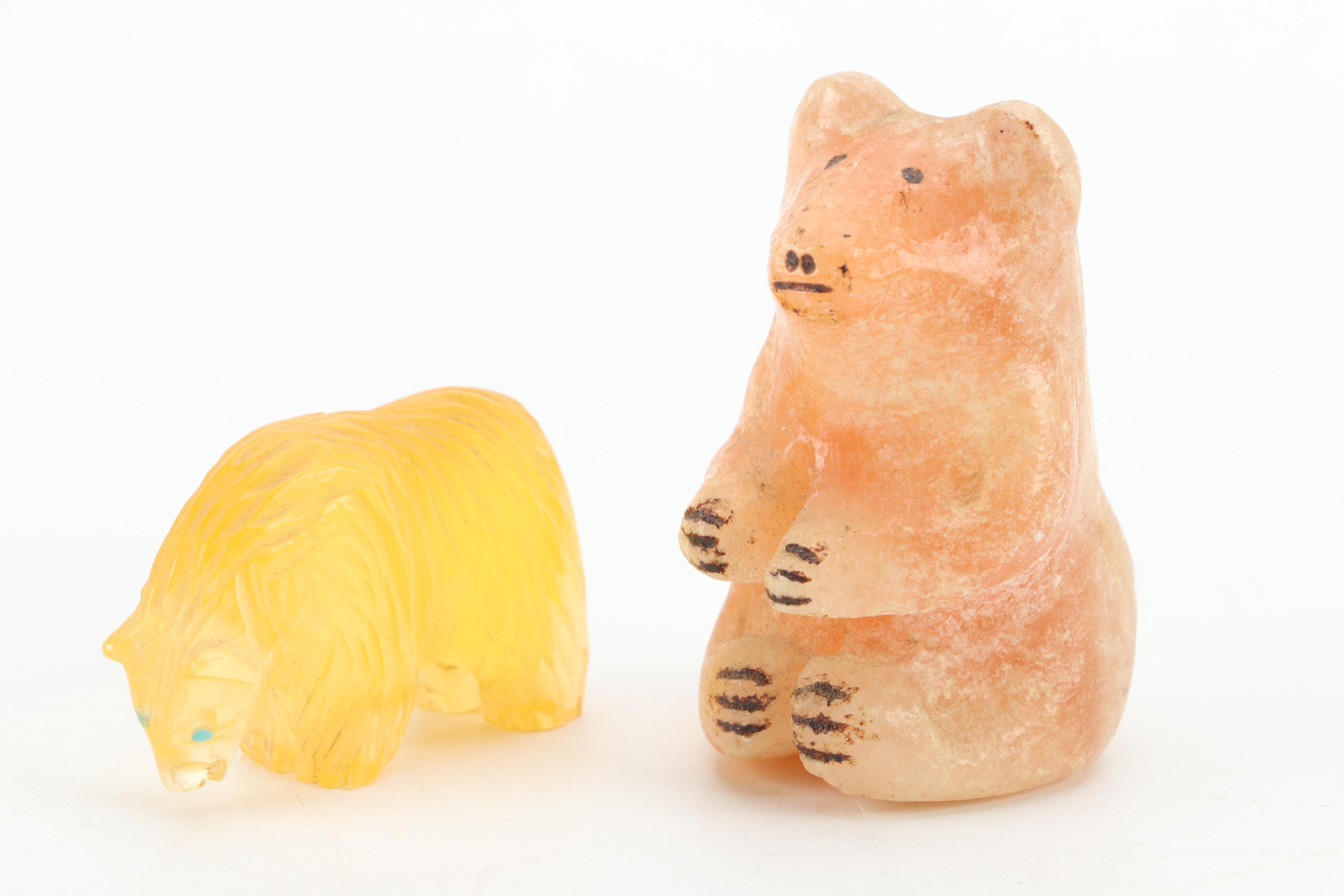 Emery Boone (Zuni) Hand-Carved Turtle Fetish, Stone Animals and Other Figures