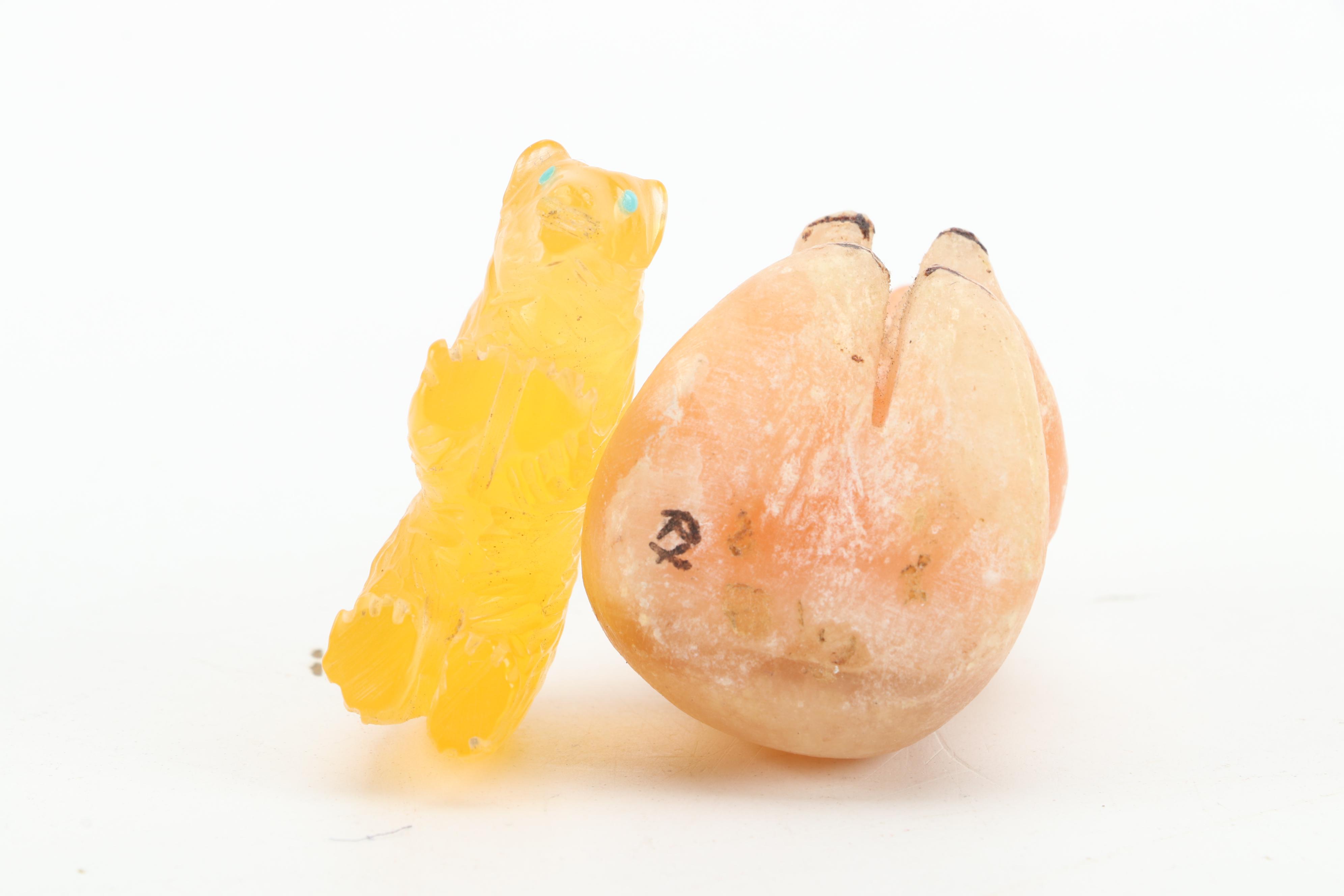 Emery Boone (Zuni) Hand-Carved Turtle Fetish, Stone Animals and Other Figures