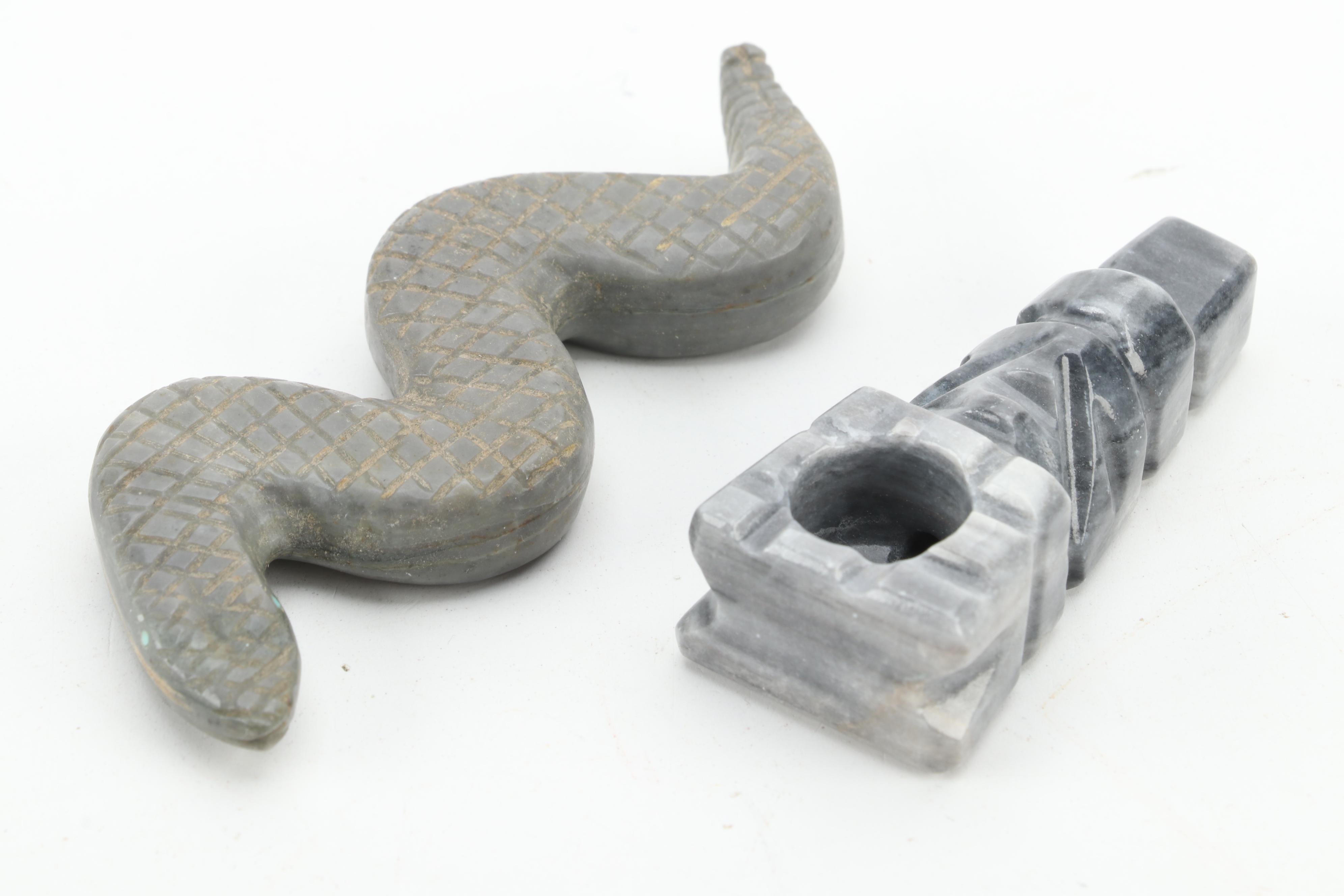 Emery Boone (Zuni) Hand-Carved Turtle Fetish, Stone Animals and Other Figures