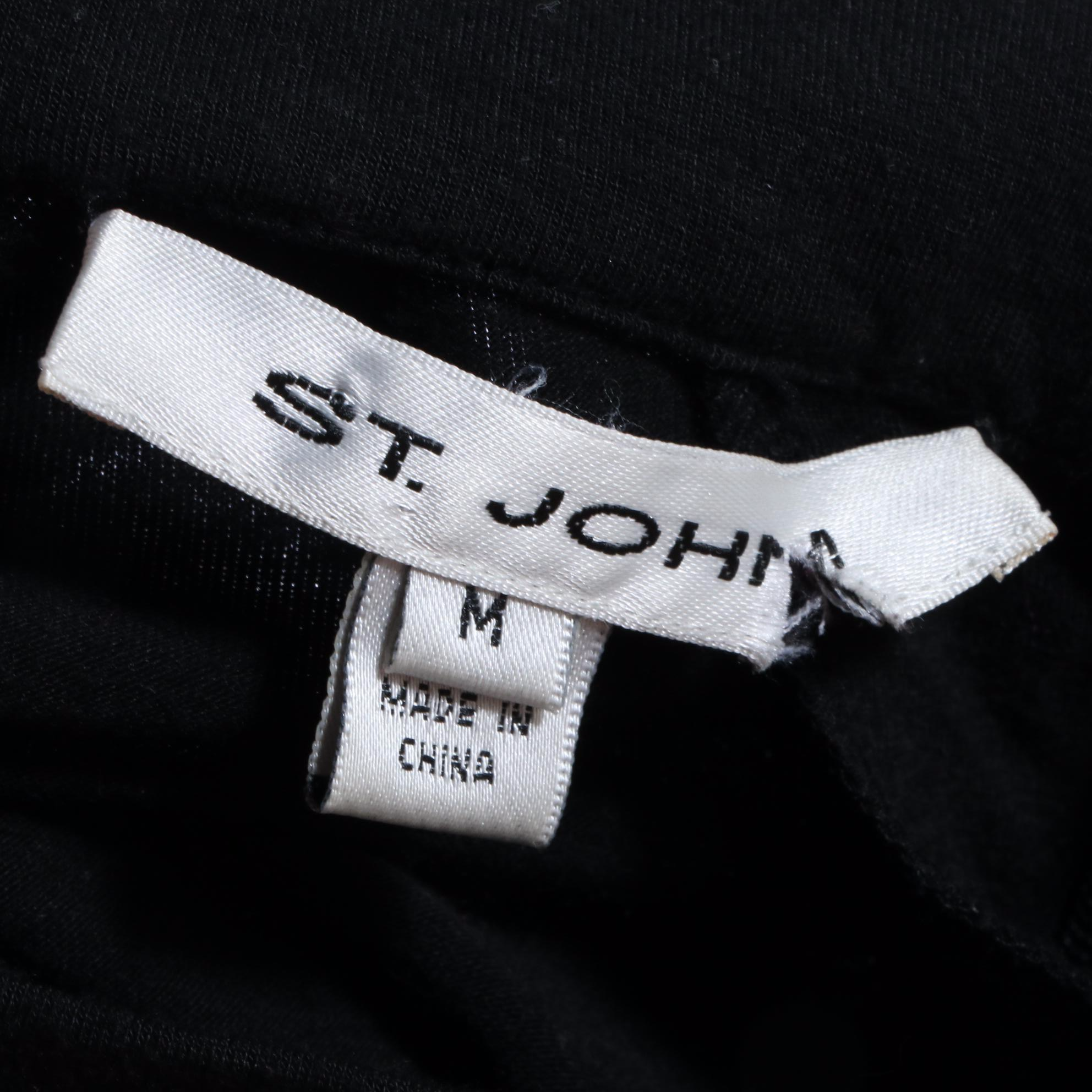 St. John Mock Turtleneck Long Sleeve Tops