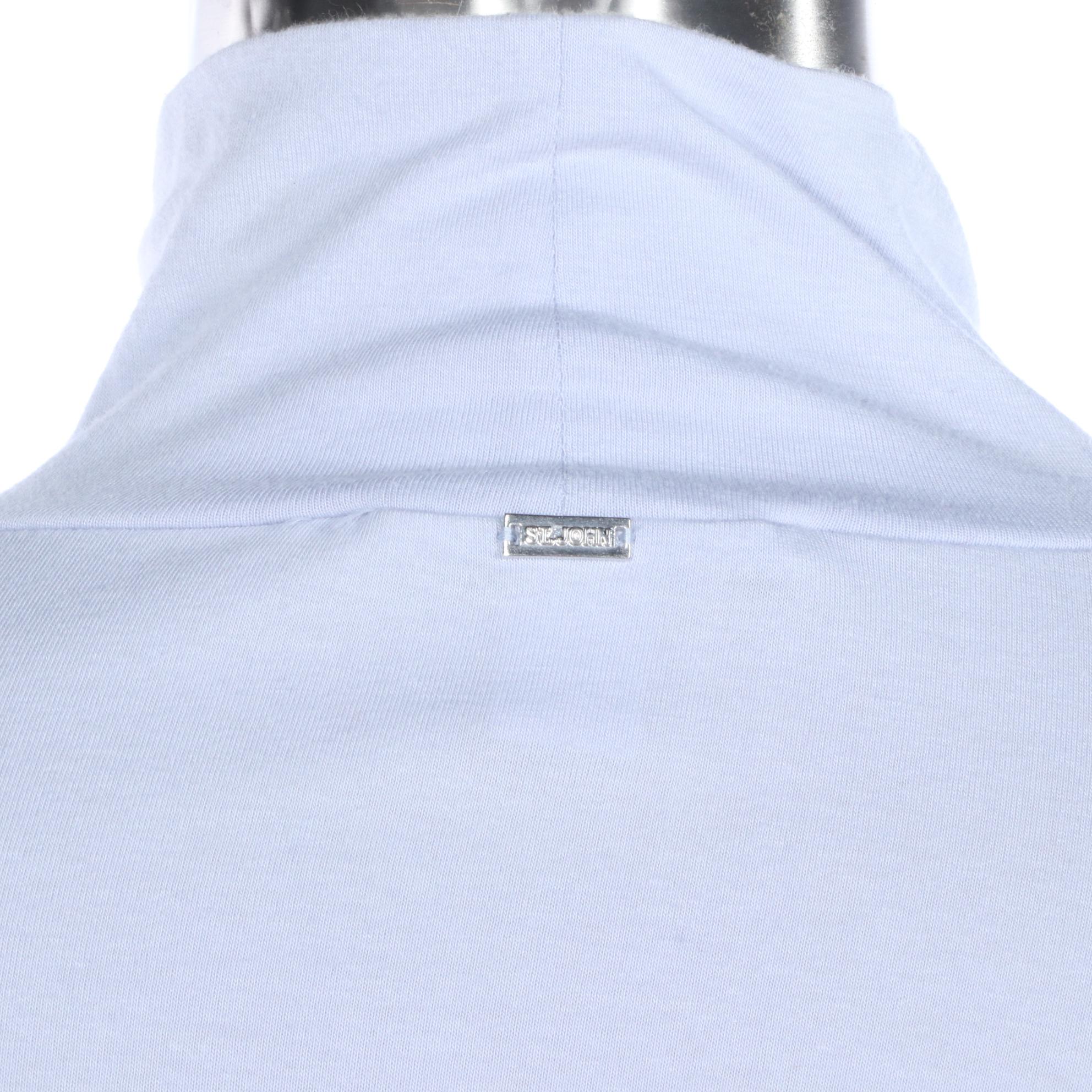 St. John Mock Turtleneck Long Sleeve Tops