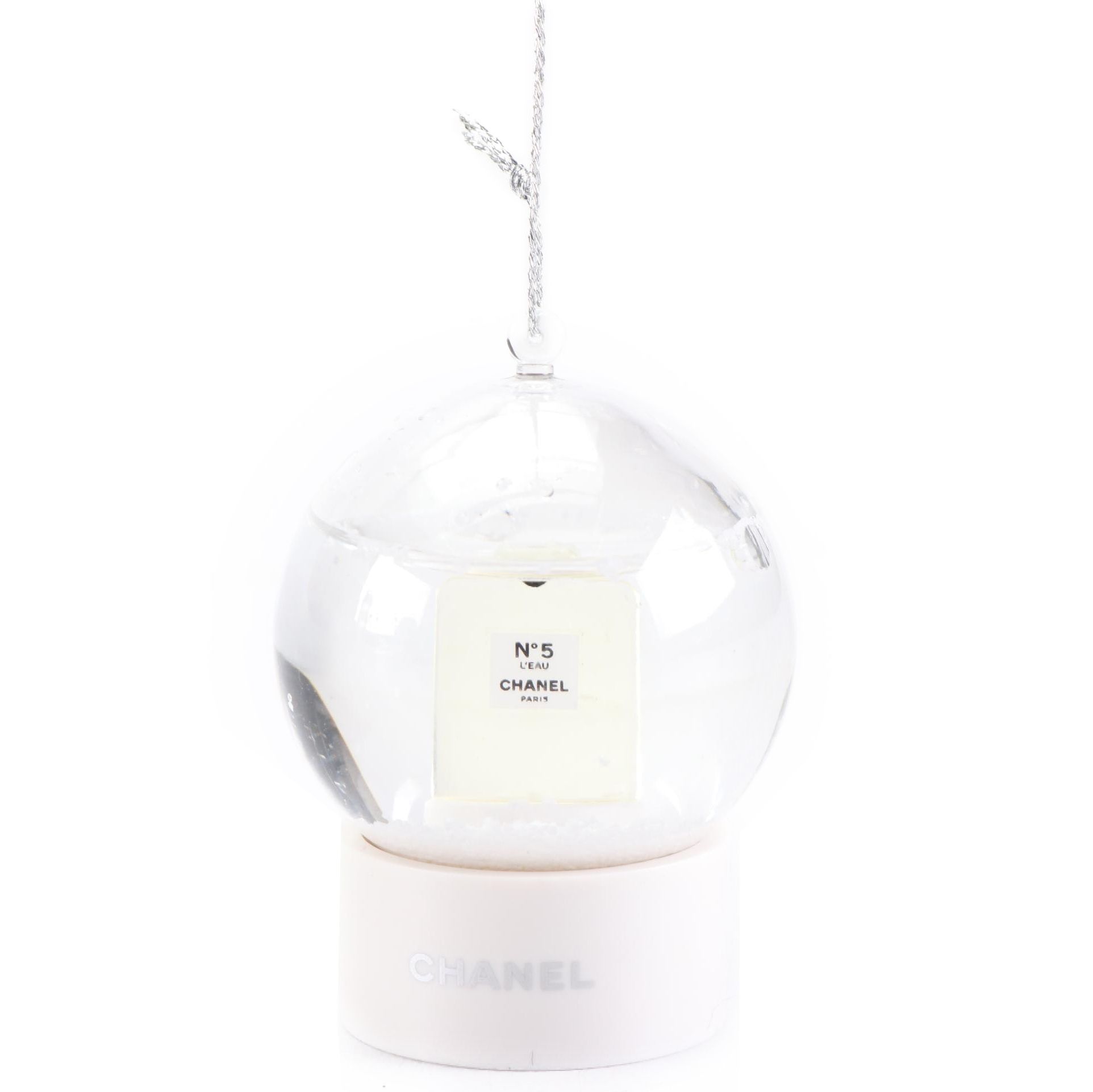 Chanel Miniature Snow Globe Ornament