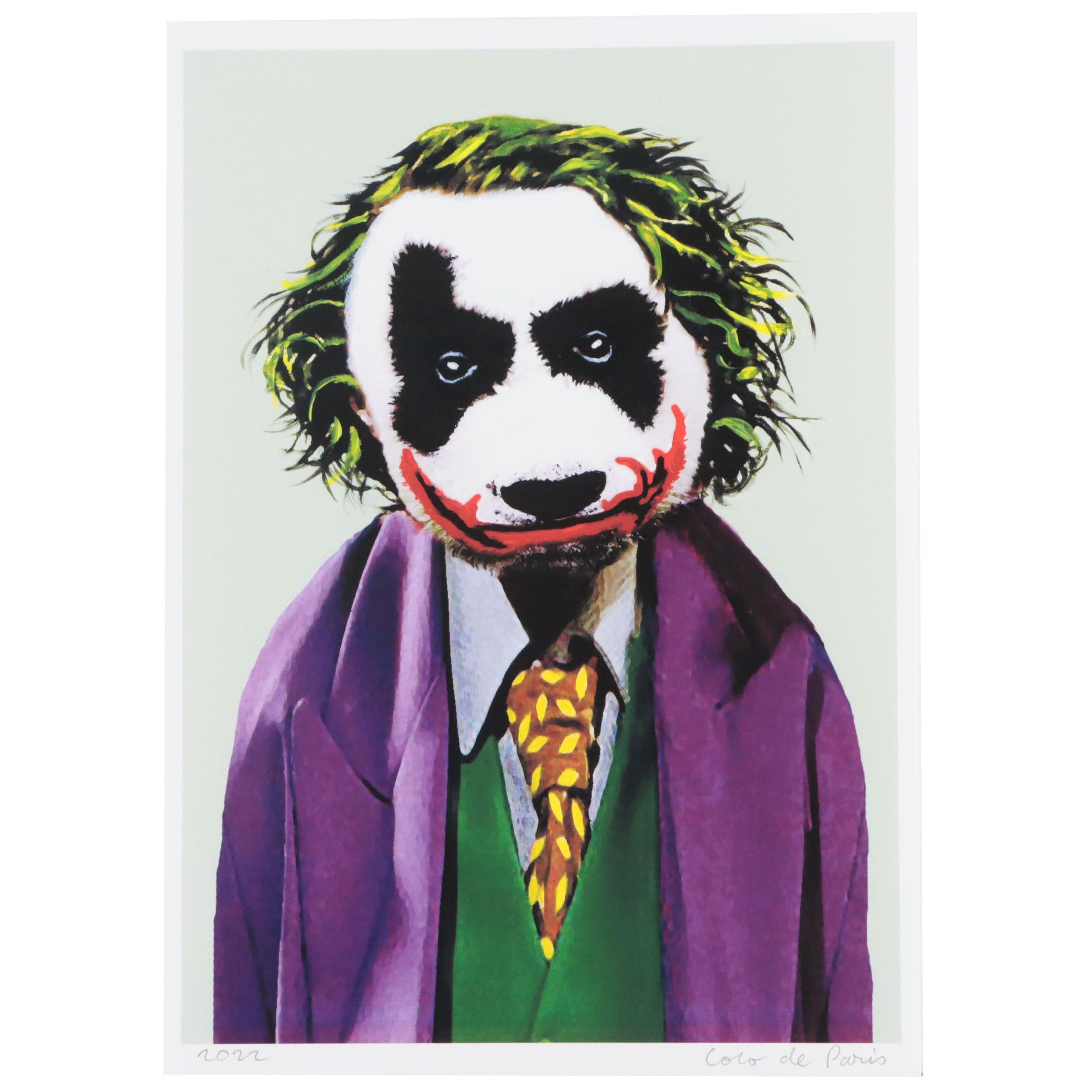 Coco de Paris Giclée "Panda Joker," 2022