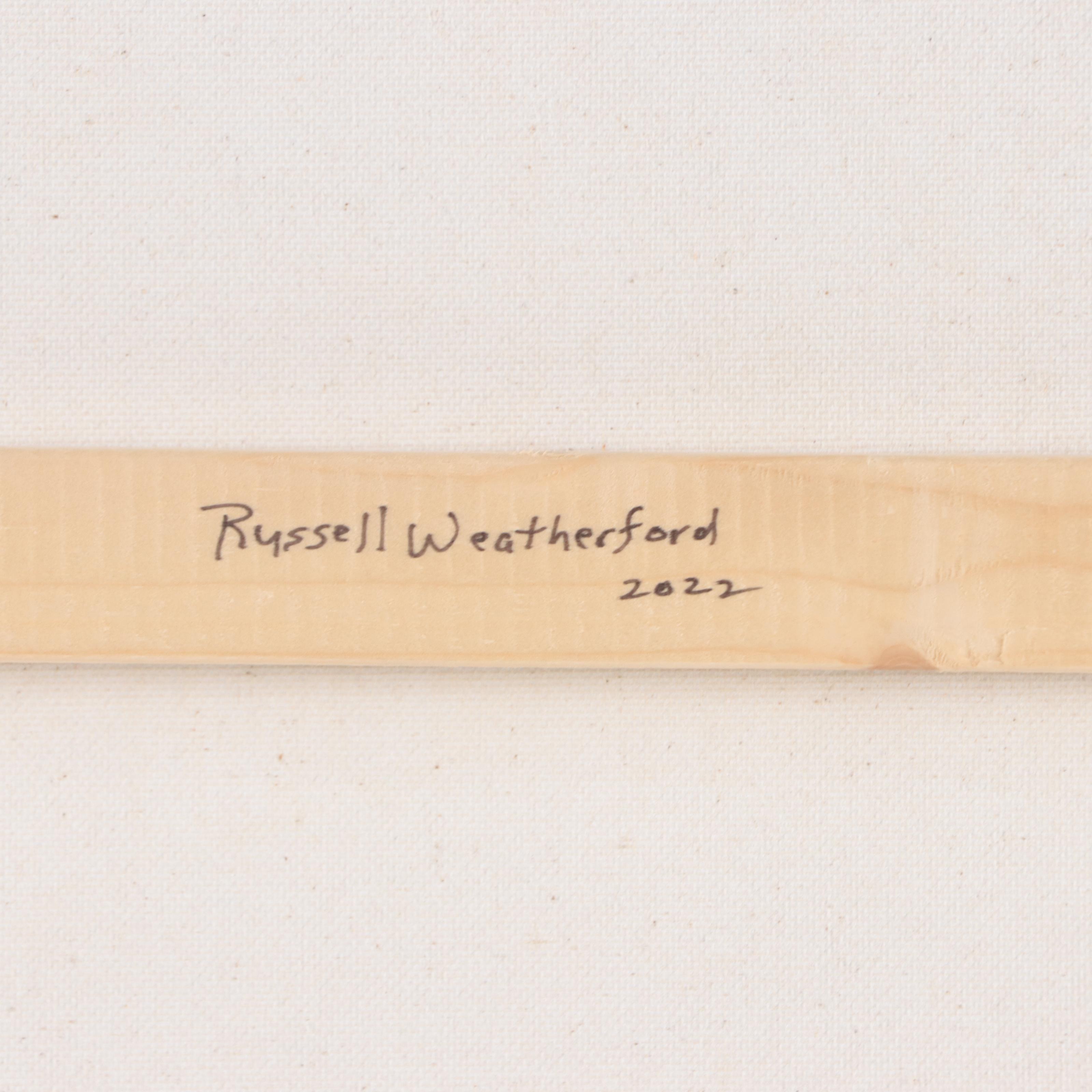 Russell A. Weatherford Oil Painting of Pelican