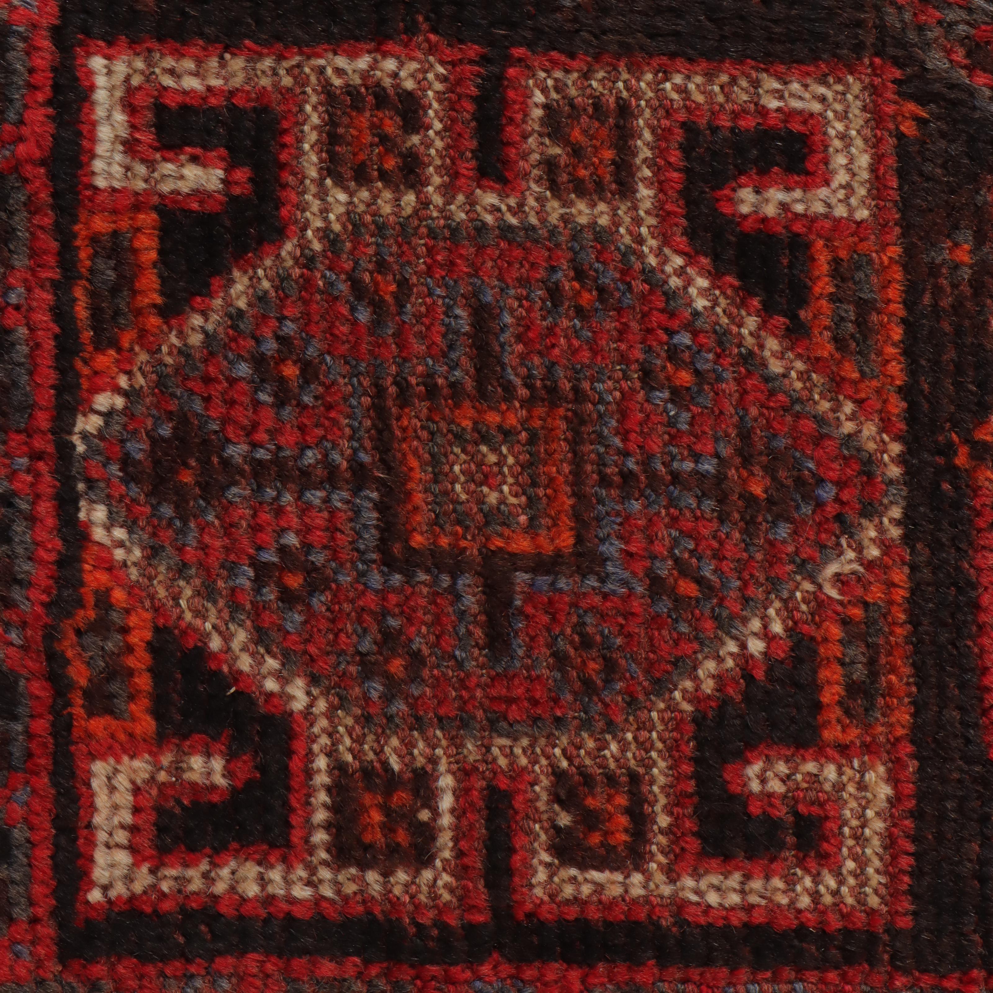 4'3 x 7'6 Hand-Knotted Persian Qashqai Area Rug