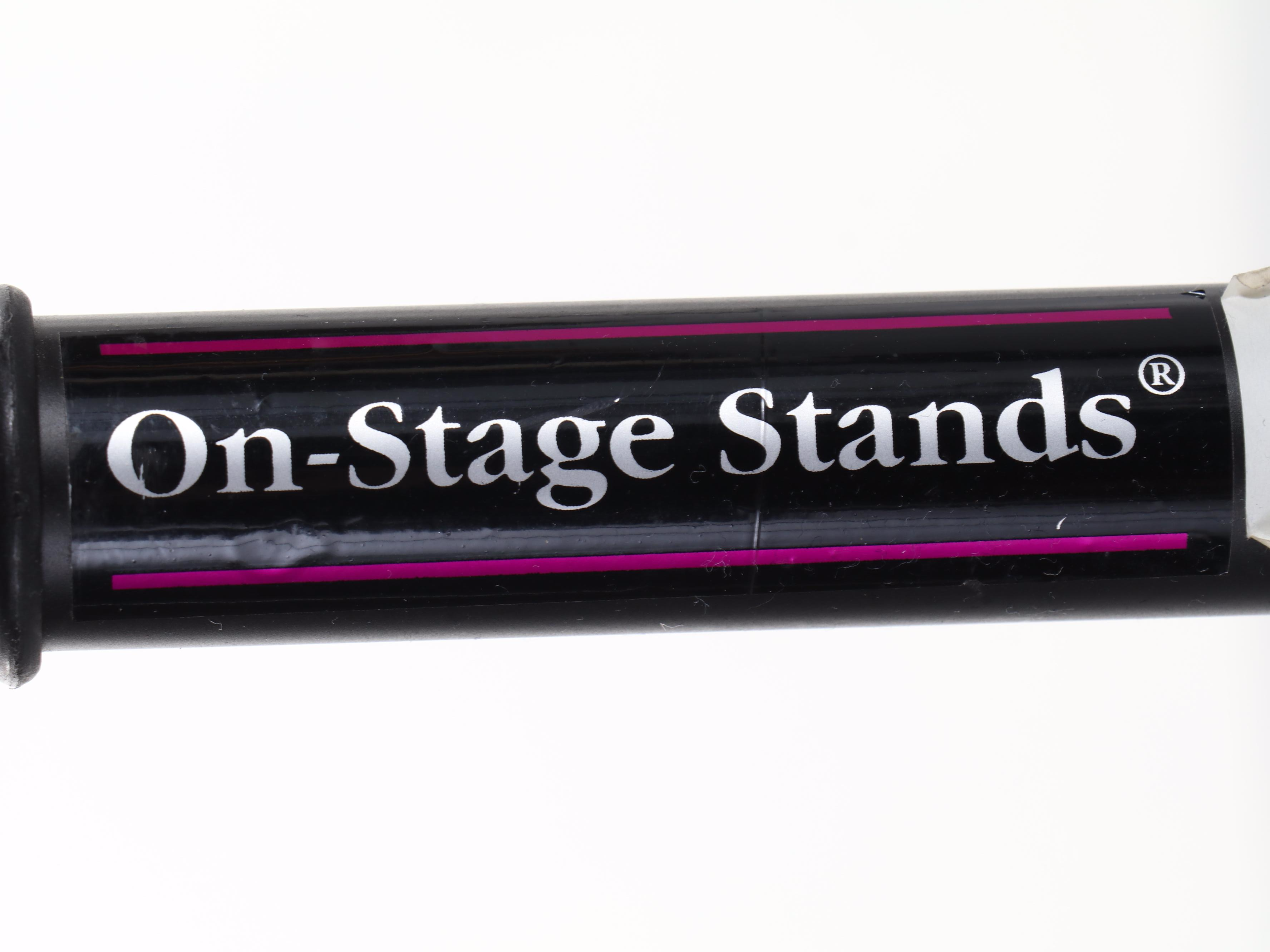On Stage Stands Folding Amp and Guitar Stands with Groove Pak Stand
