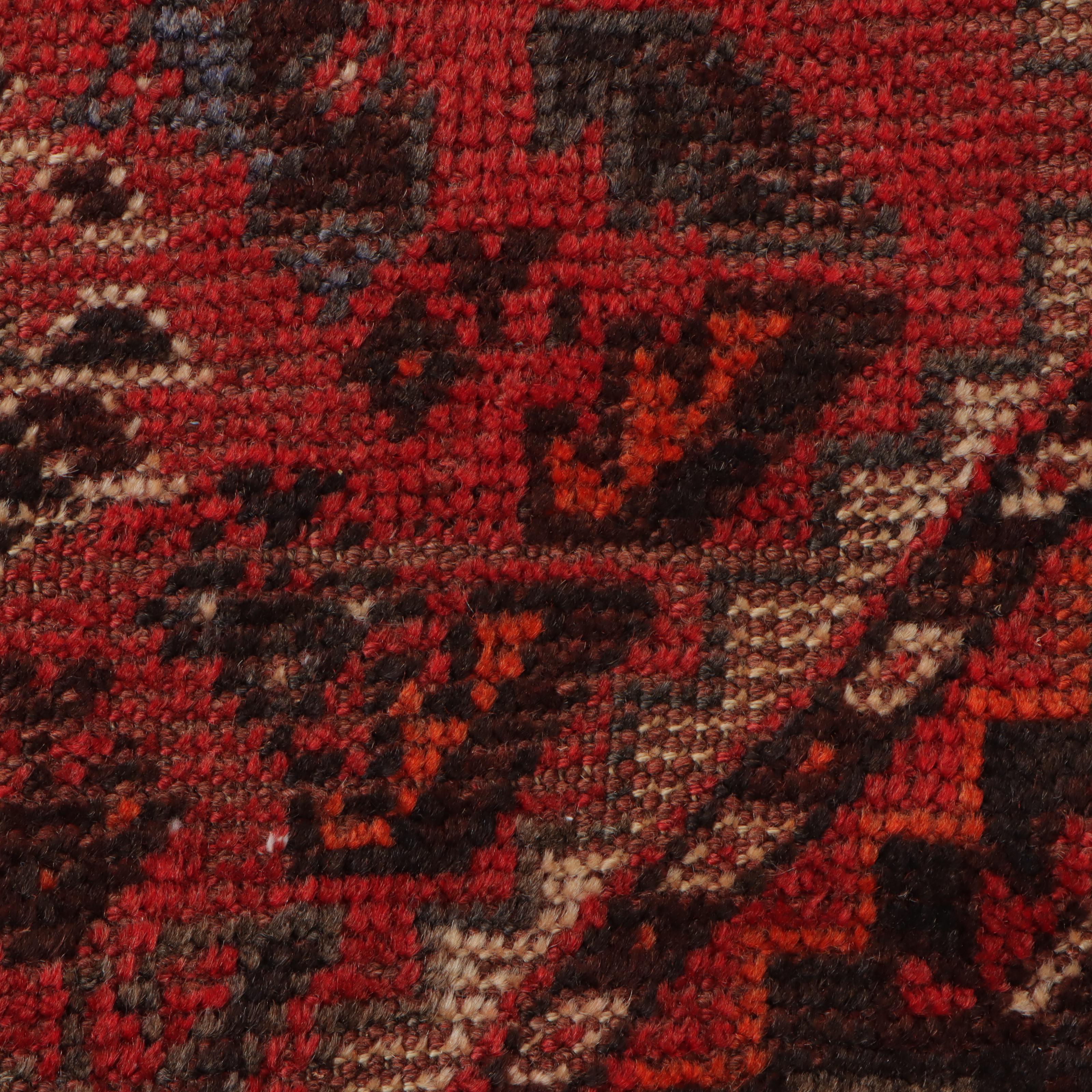 4'3 x 7'6 Hand-Knotted Persian Qashqai Area Rug