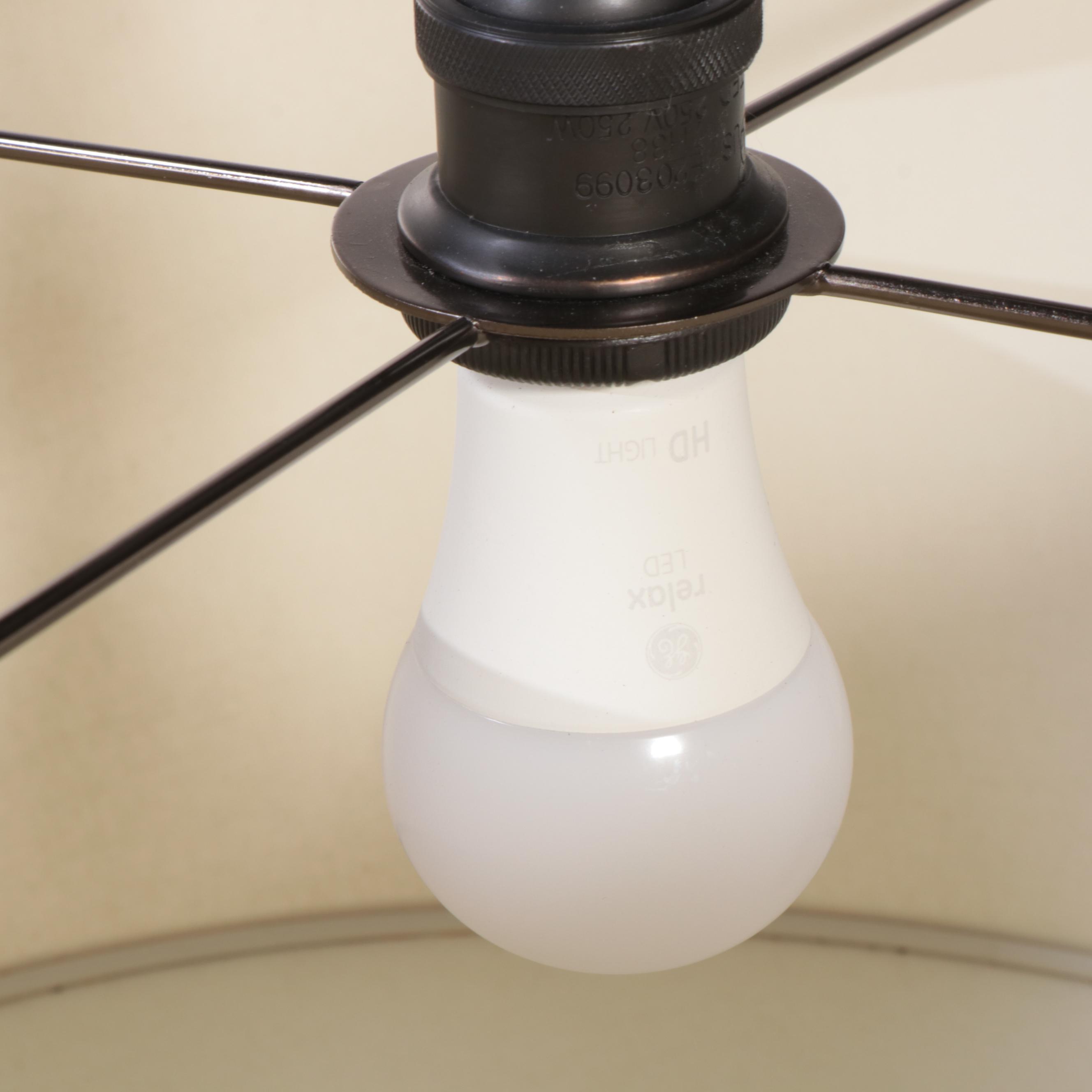 Pottery Barn "Chelsea" Bronze-Finished Steel and Aluminum Adjustable Floor Lamp