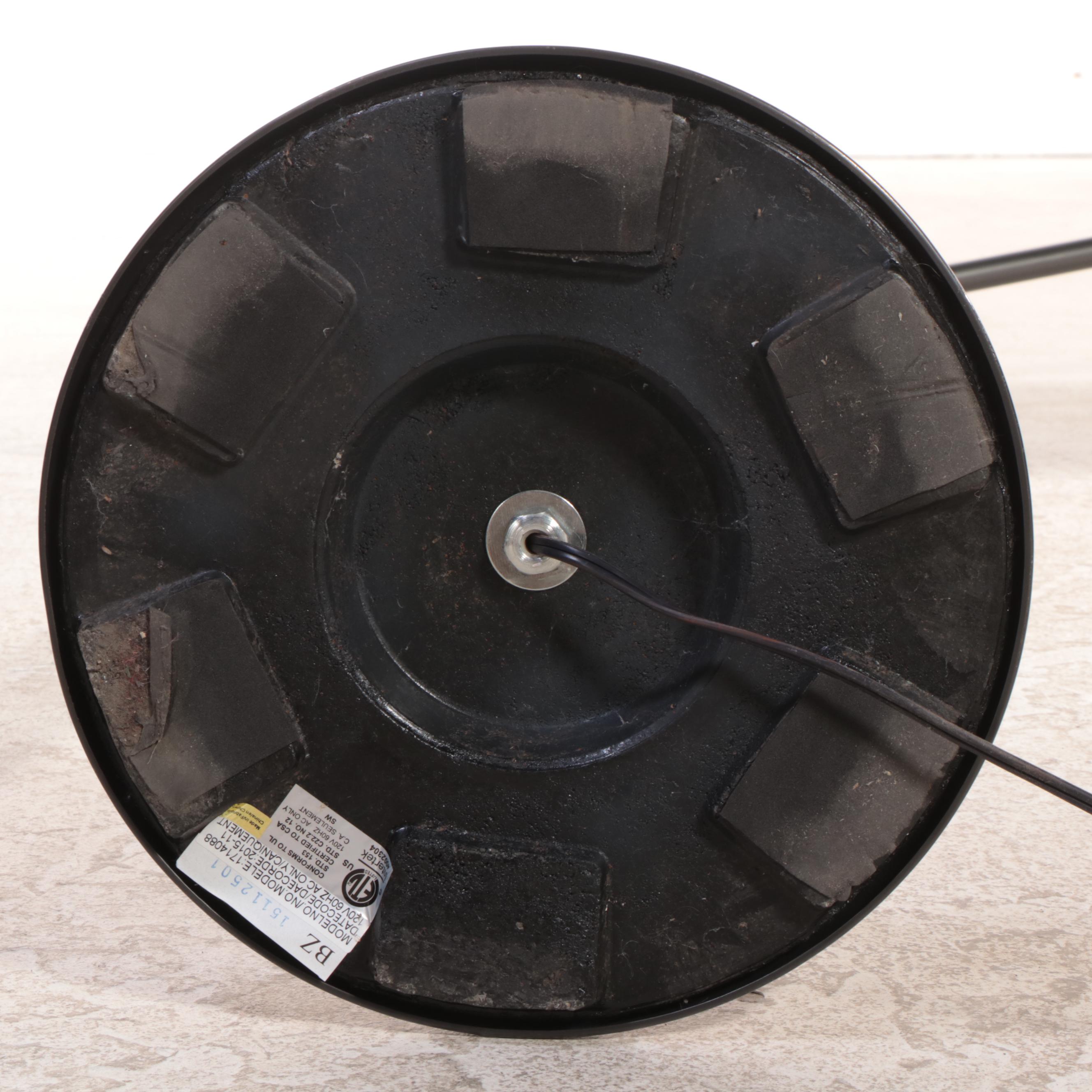 Pottery Barn "Chelsea" Bronze-Finished Steel and Aluminum Adjustable Floor Lamp