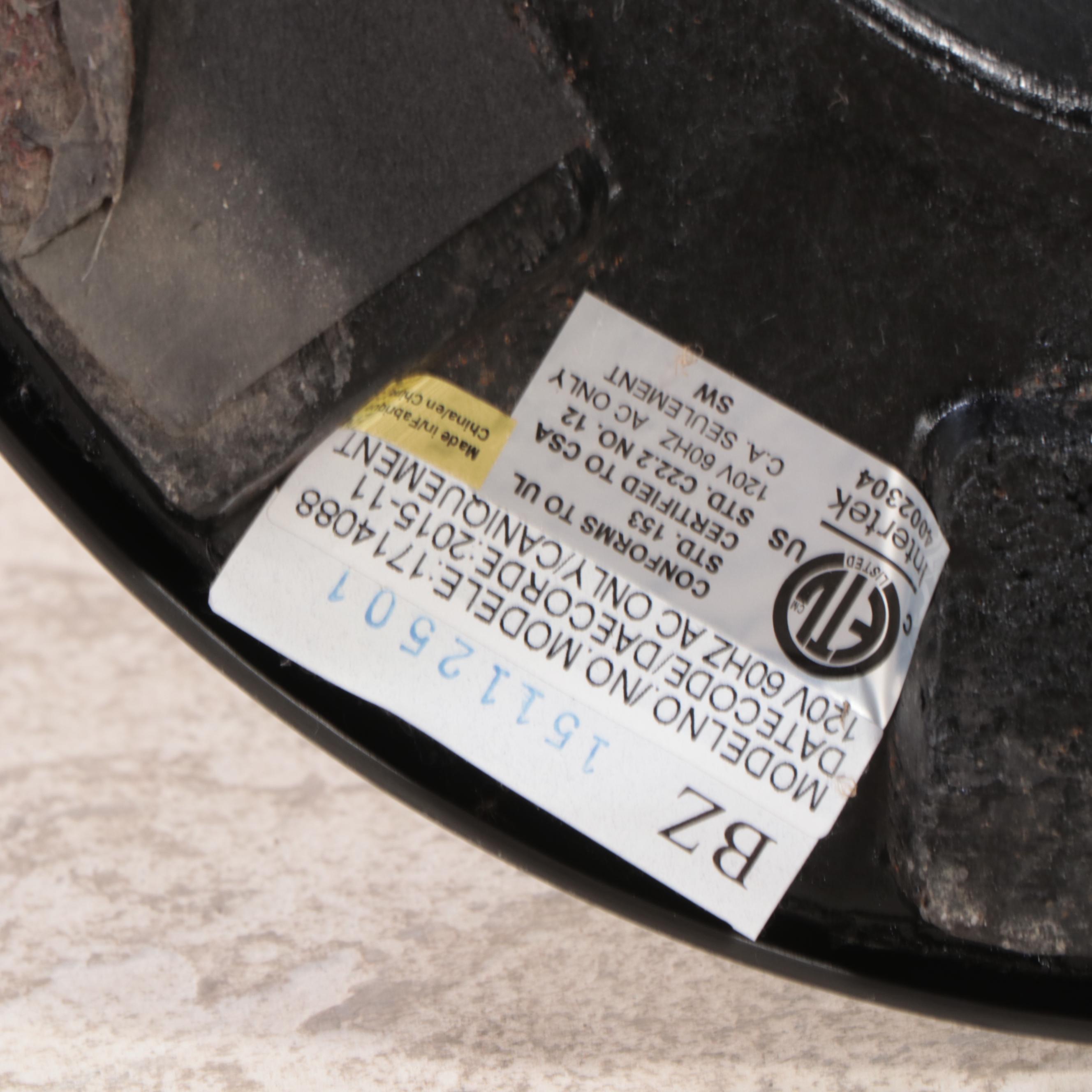 Pottery Barn "Chelsea" Bronze-Finished Steel and Aluminum Adjustable Floor Lamp