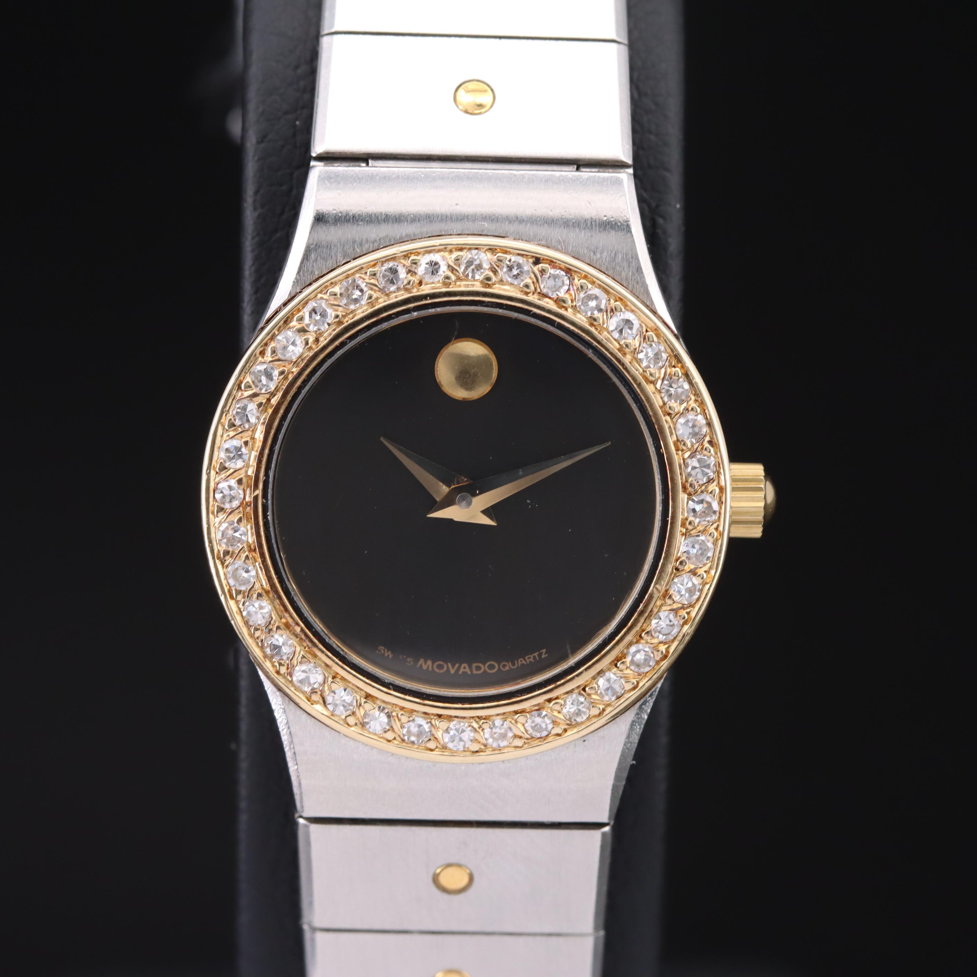Movado Museum Diamond Quartz Watch