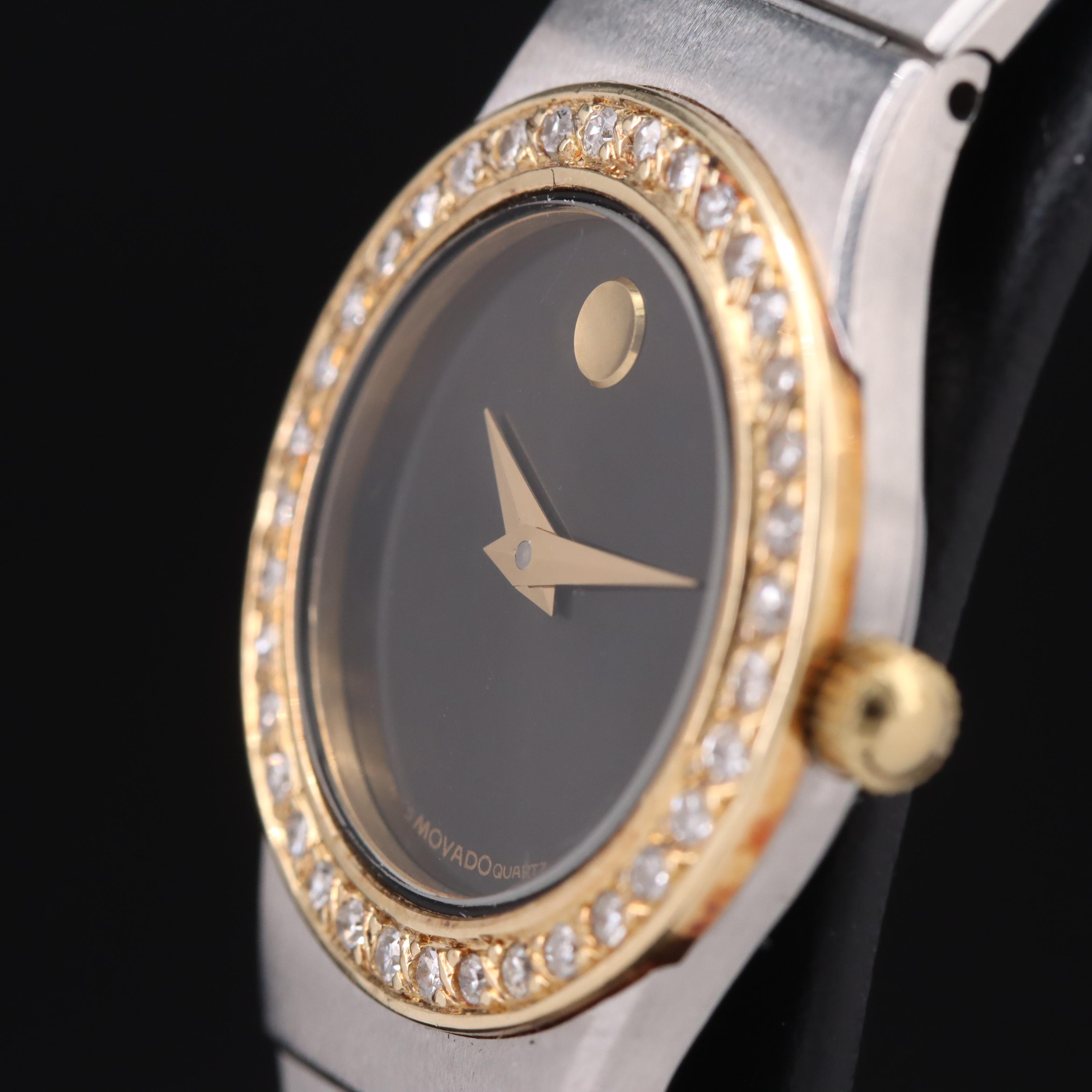 Movado Museum Diamond Quartz Watch
