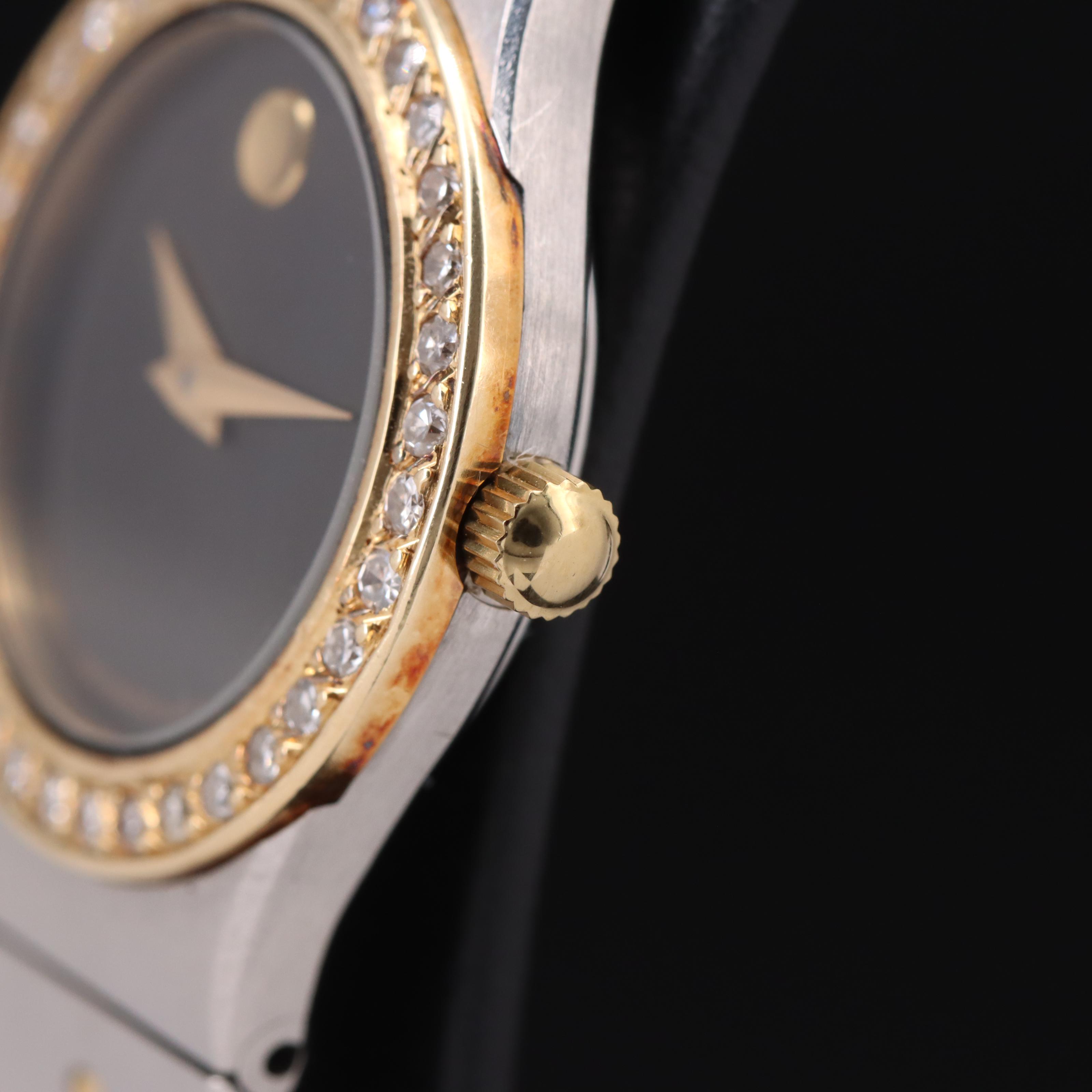 Movado Museum Diamond Quartz Watch