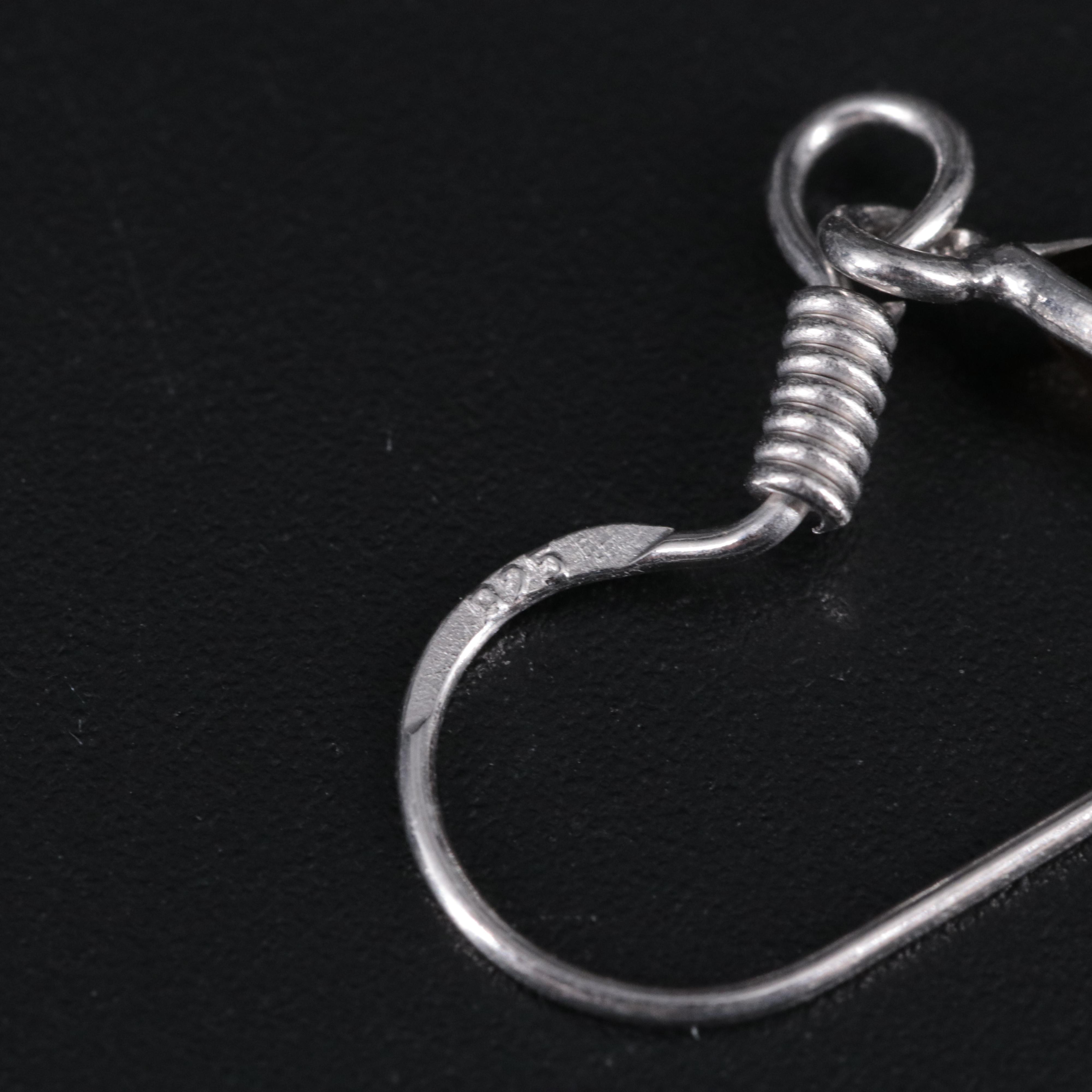 Sterling Silver Smoky Quartz Earrings