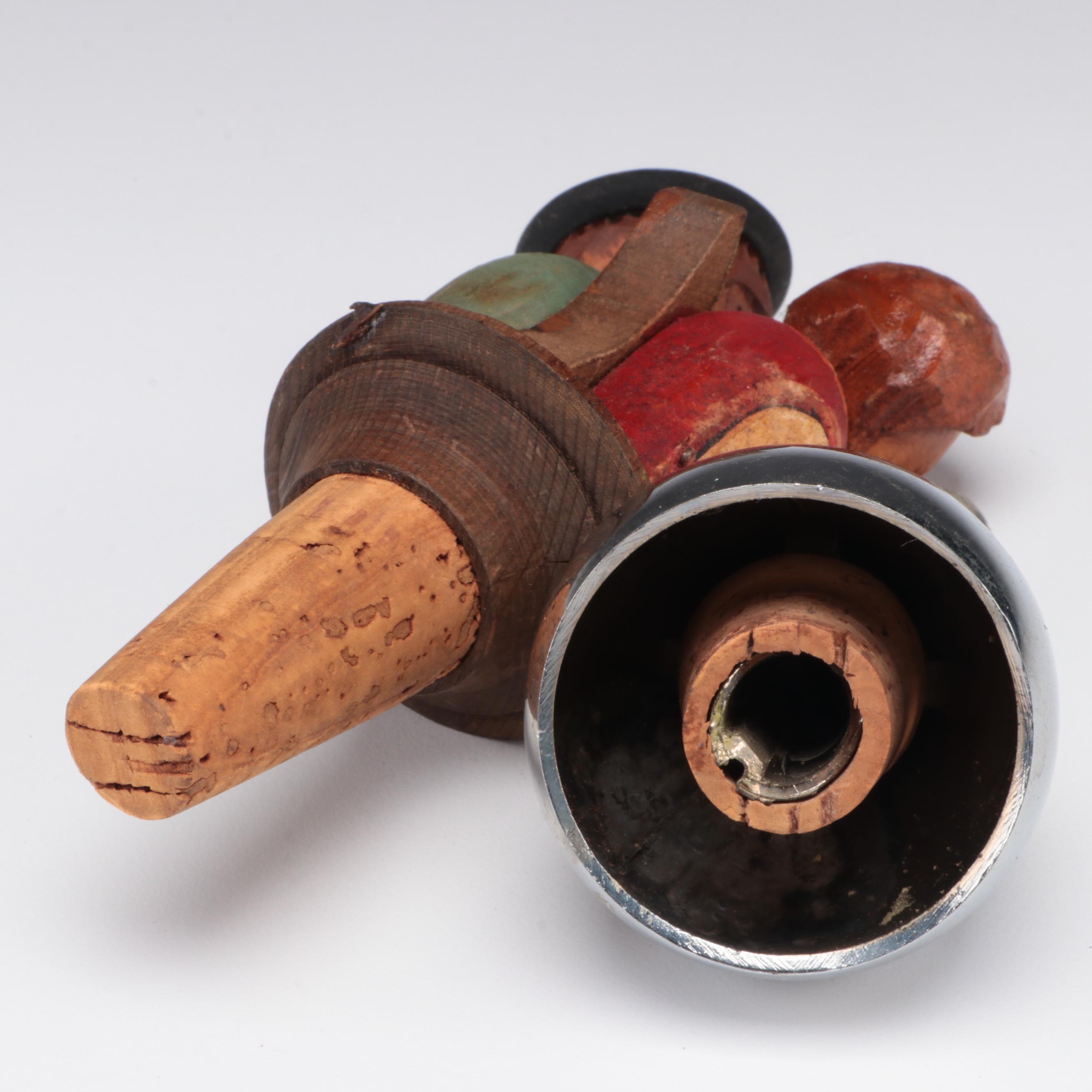 Barware Including Shot Glasses, Wine Stopper and Pour Spout