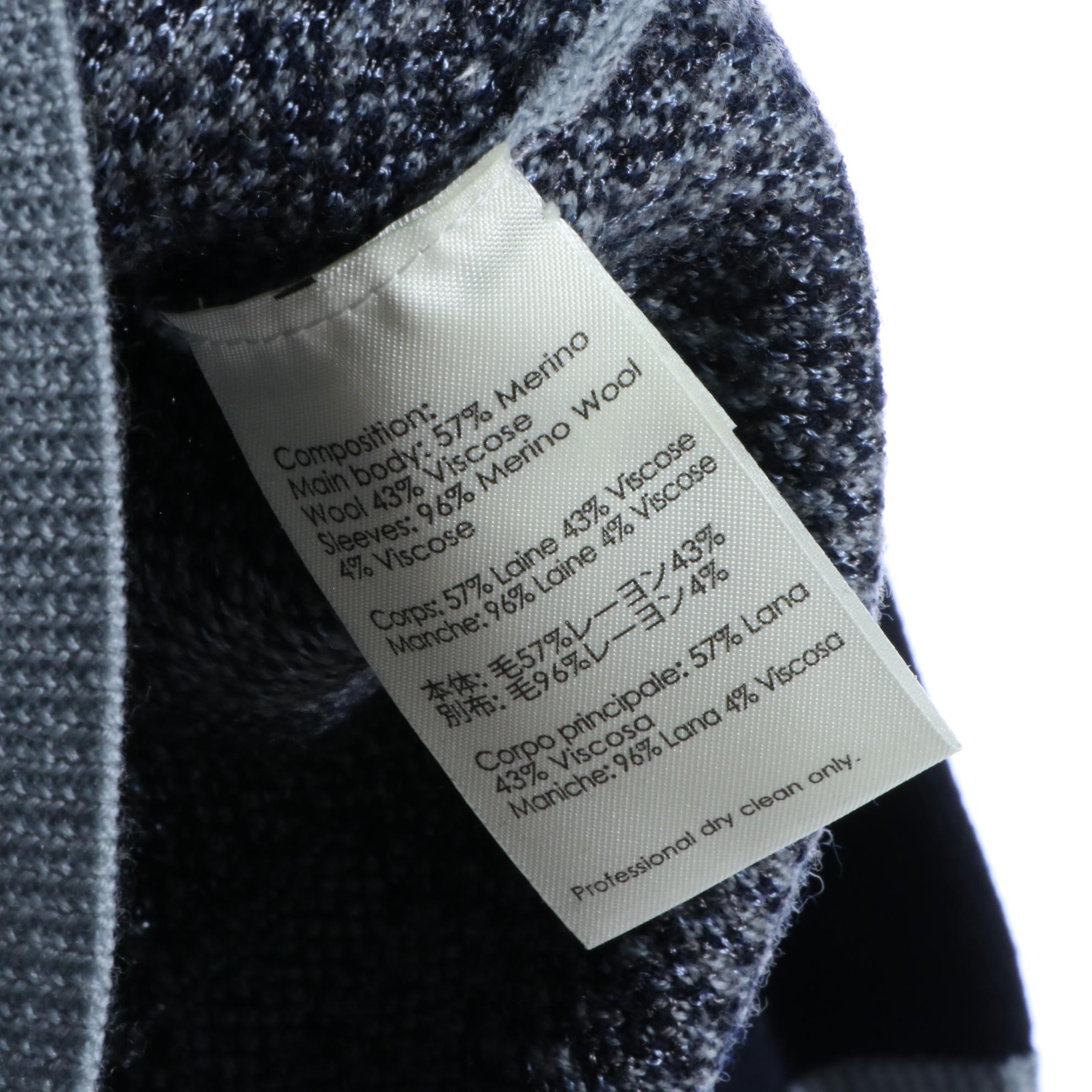 3.1 Phillip Lim Merino Wool Blend Camouflage Intarsia Sweater