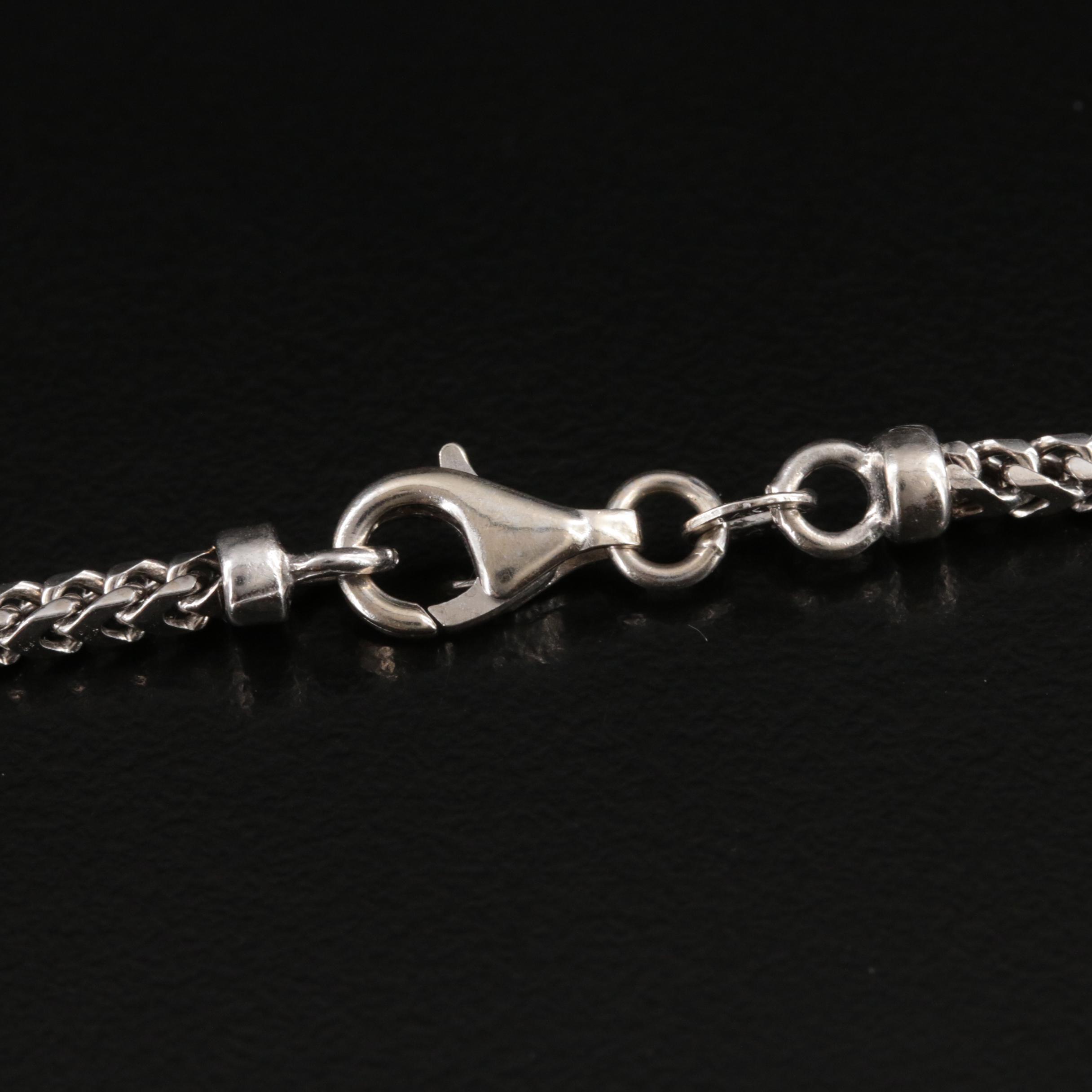 Italian 14K 0.36 CTW Diamond Station Necklace