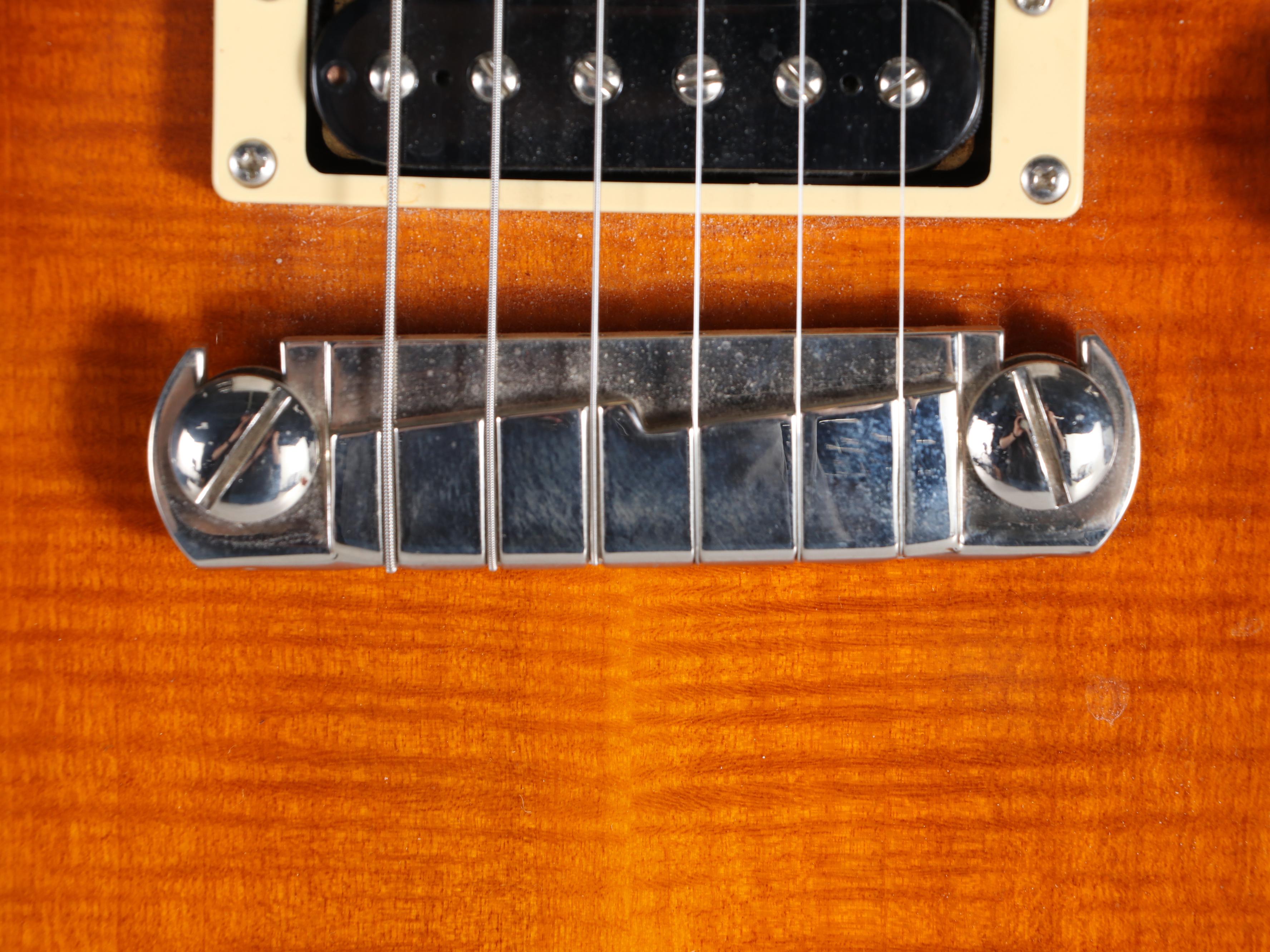 PRS Singlecut Figured Maple Electric Acoustic Guitar With Softside Case