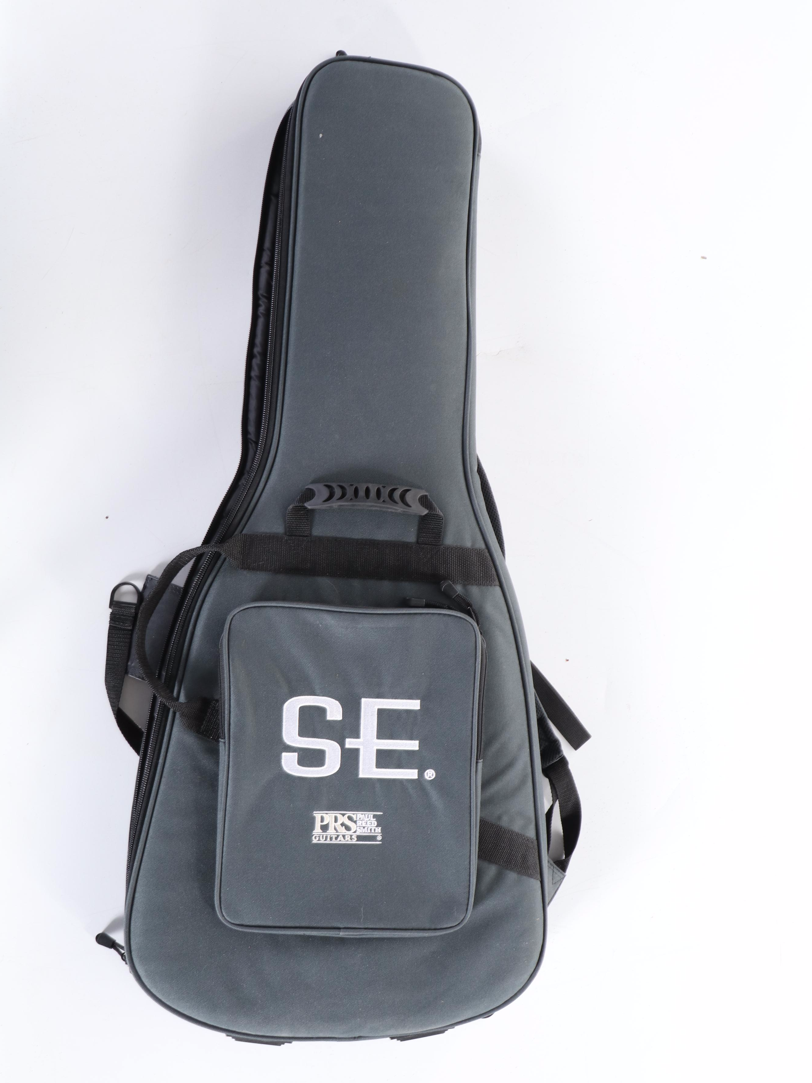 PRS Singlecut Figured Maple Electric Acoustic Guitar With Softside Case