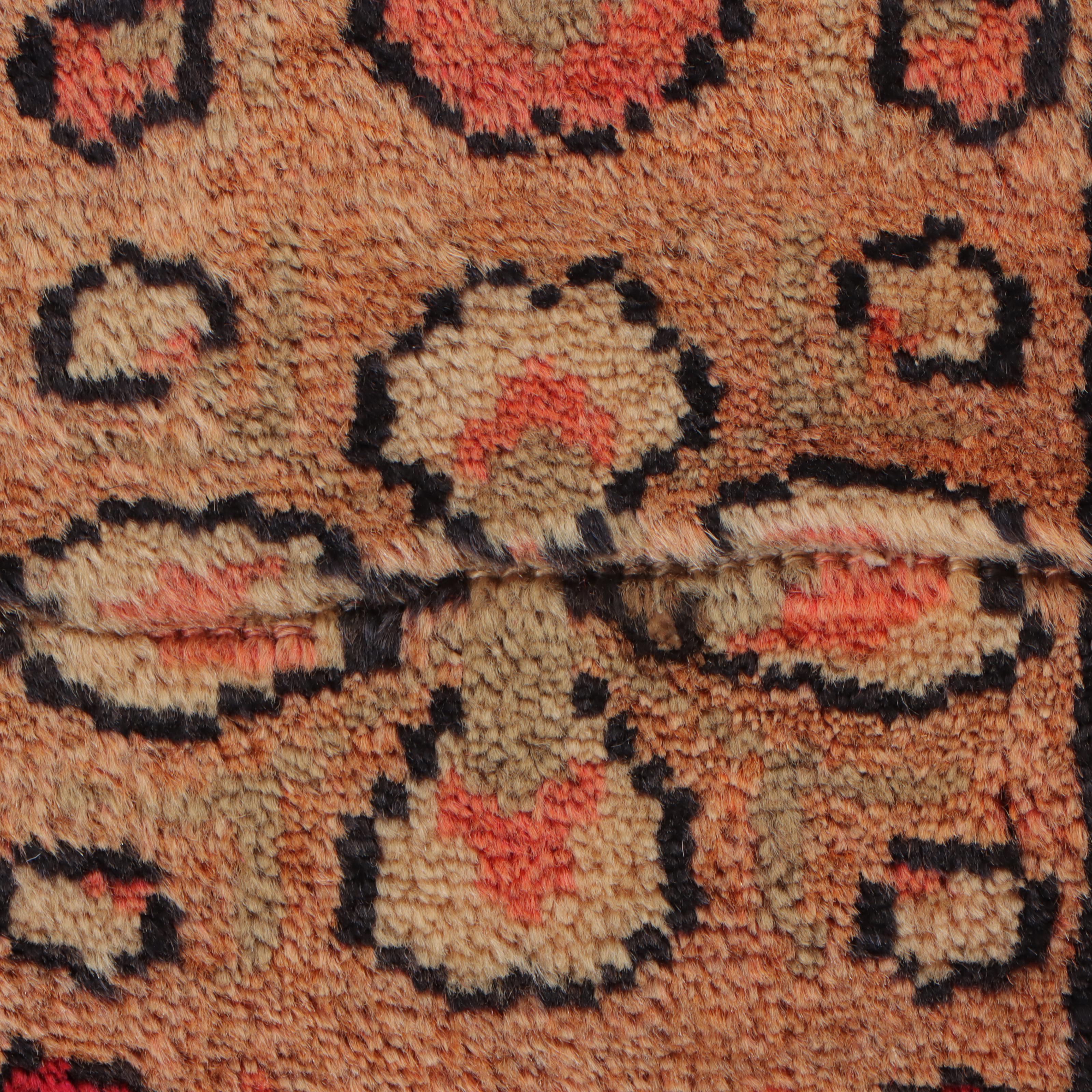 3'7 x 9'9 Hand-Knotted Persian Kurdish Long Rug