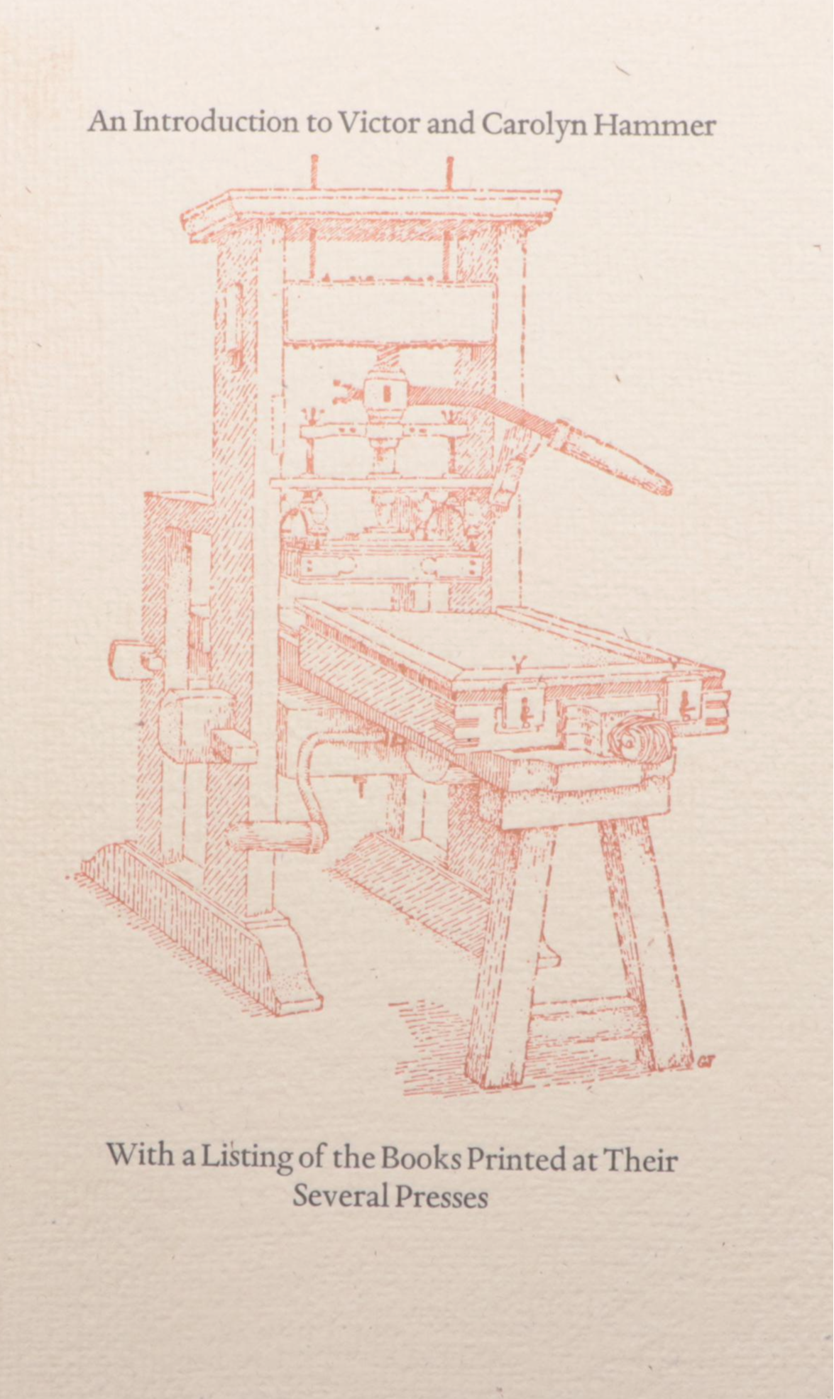 Handbound "Victor Hammer's Engravings and Woodcuts" and More Books