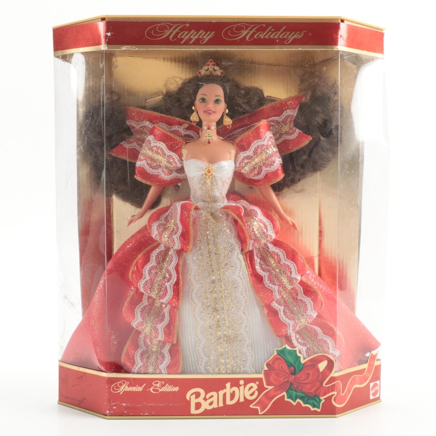 Mattel Barbie Happy Holidays Special Edition Doll, 1997