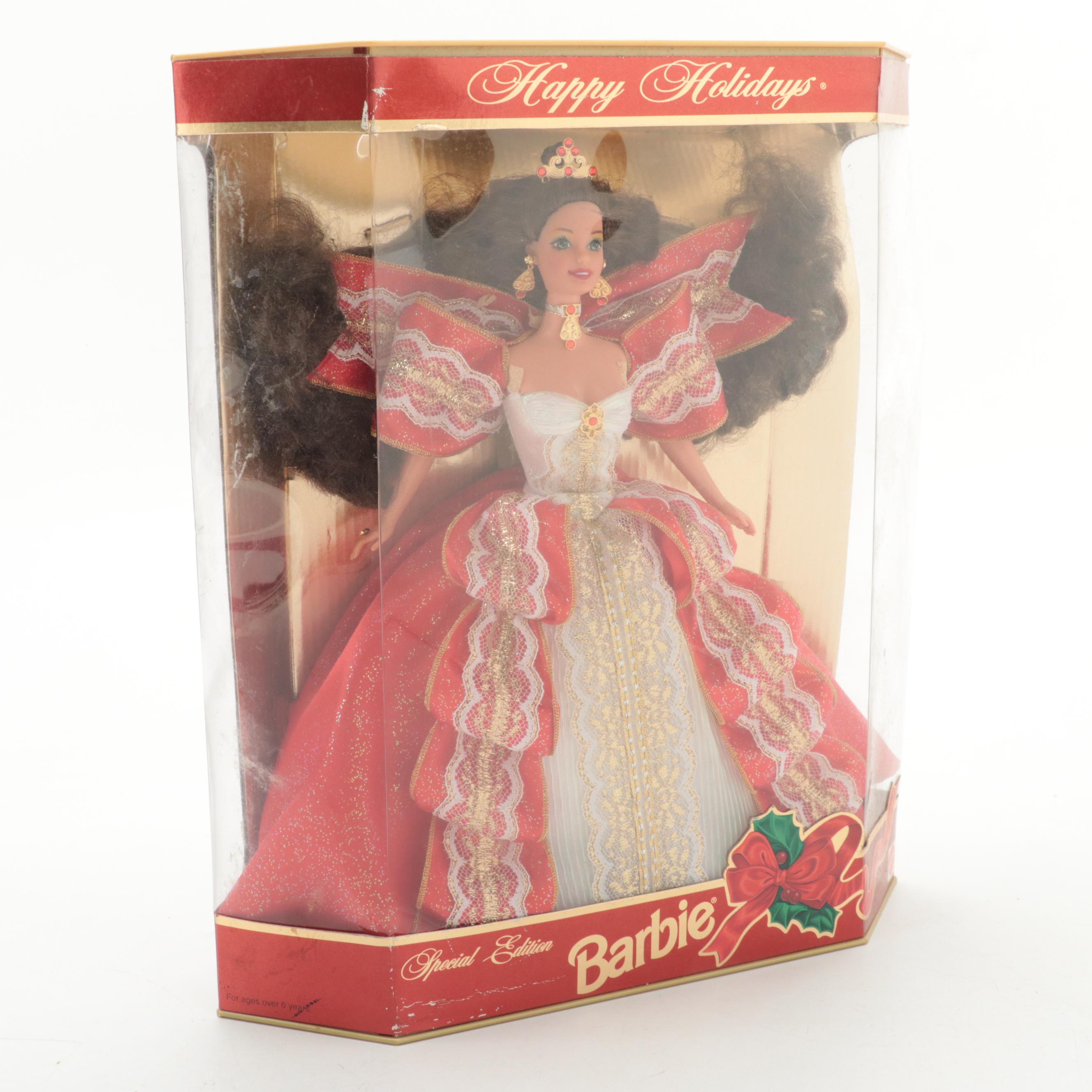 Mattel Barbie Happy Holidays Special Edition Doll, 1997
