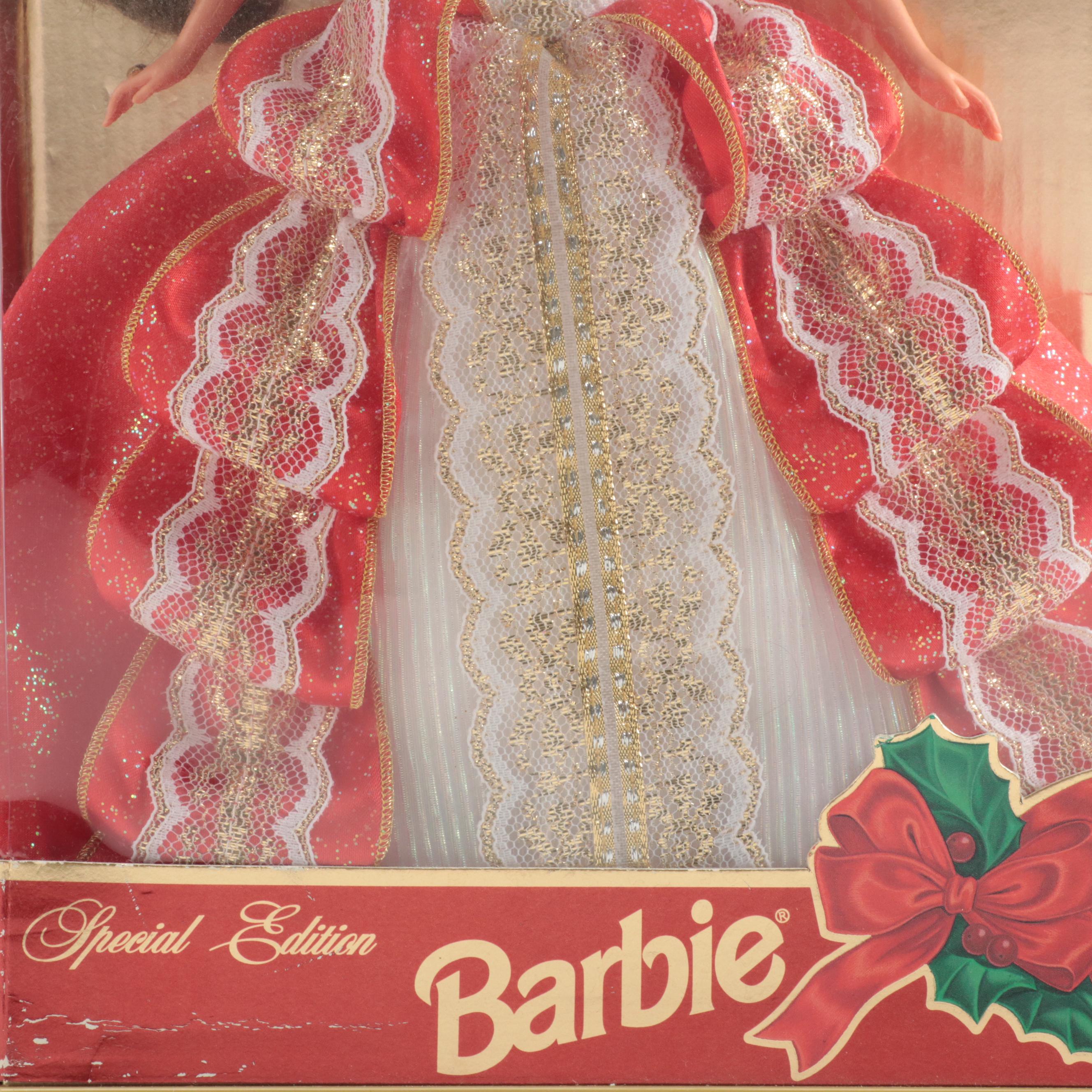 Mattel Barbie Happy Holidays Special Edition Doll, 1997