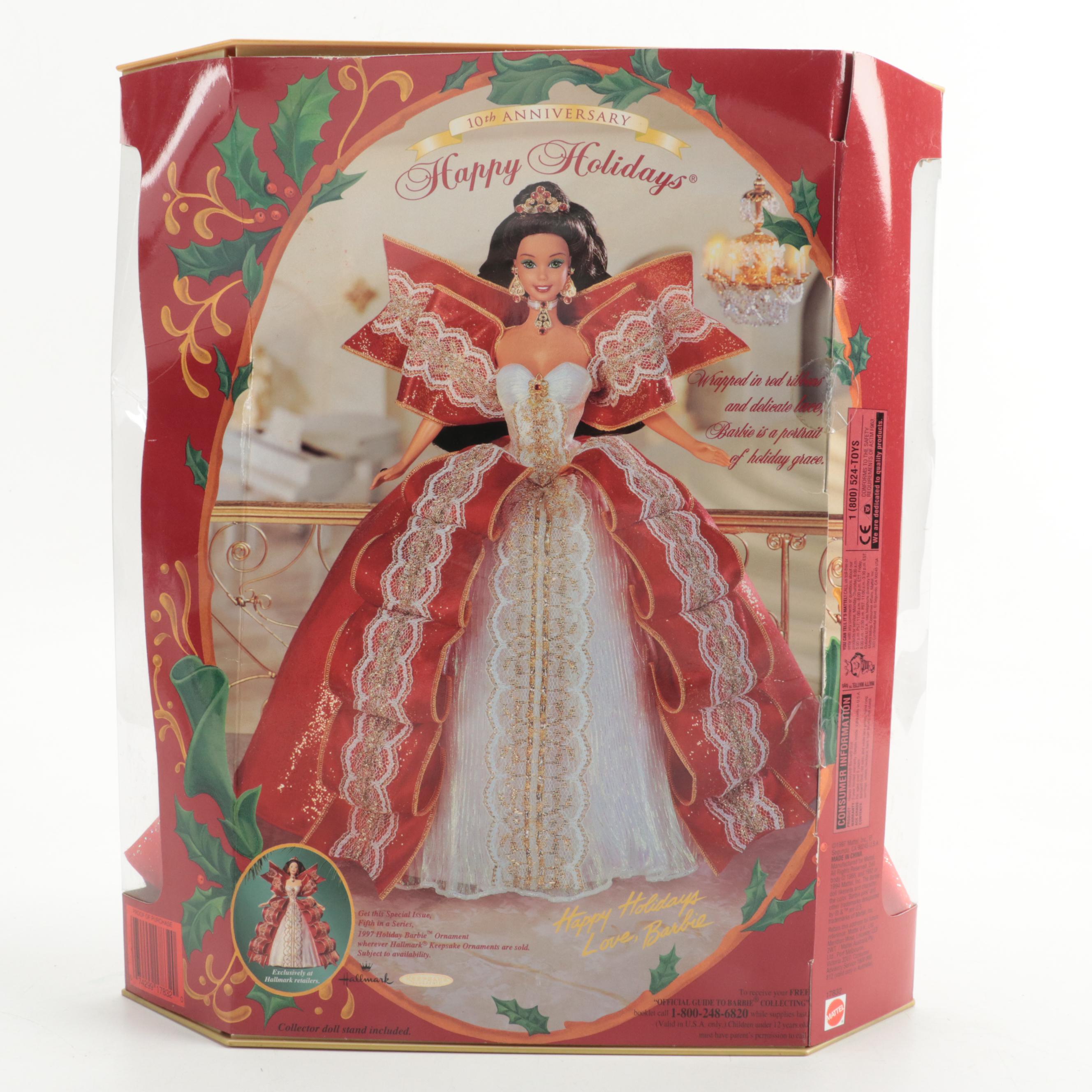 Mattel Barbie Happy Holidays Special Edition Doll, 1997