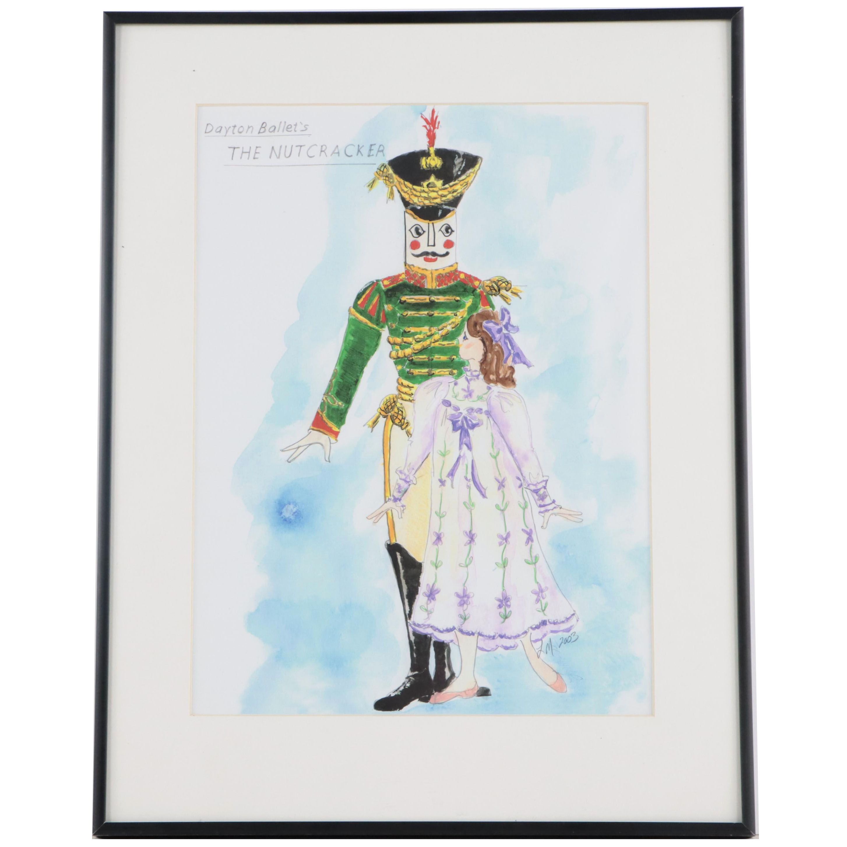 Giclée for Dayton Ballet's "The Nutcracker," 2003