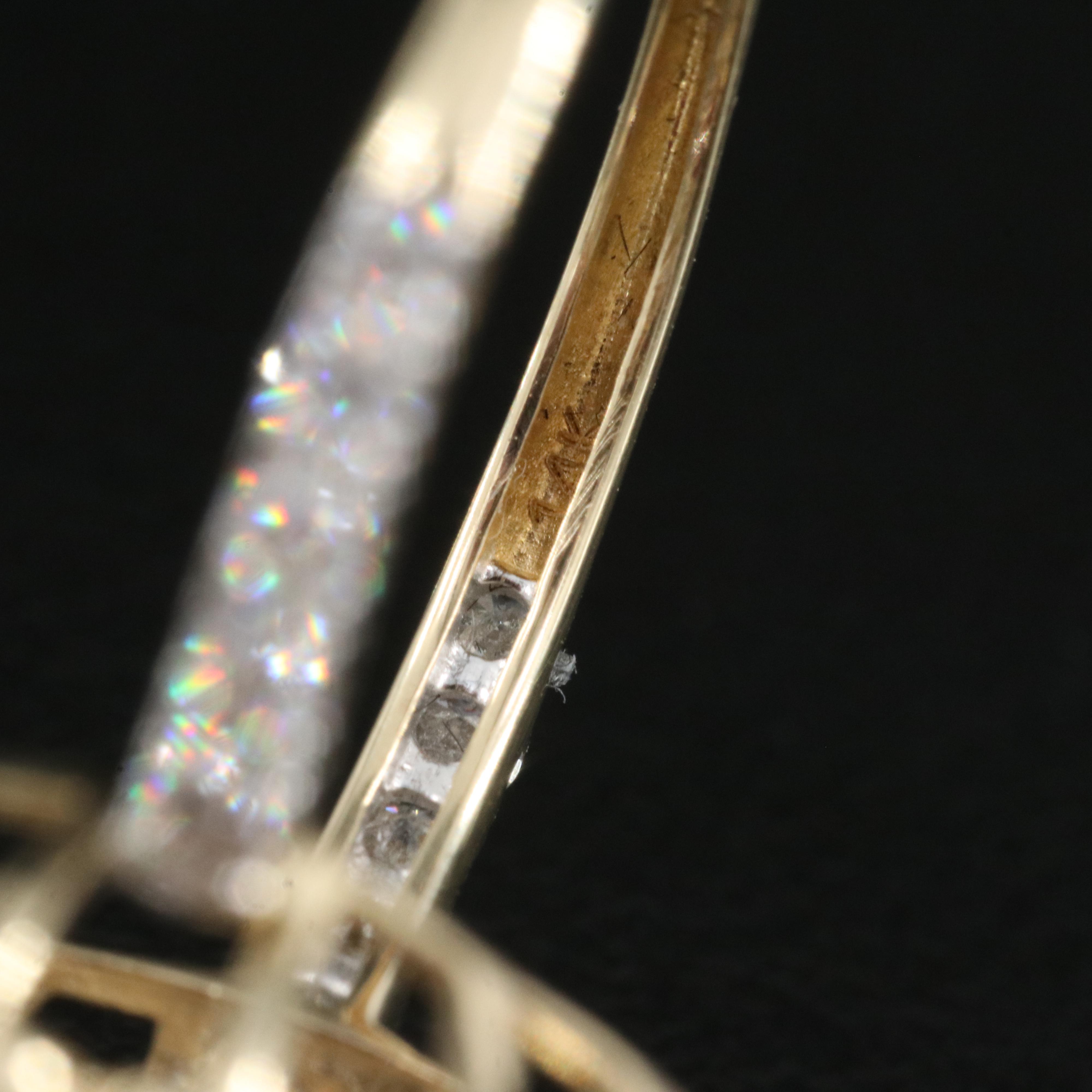 14K 3.91 CT Ruby and Diamond Ring